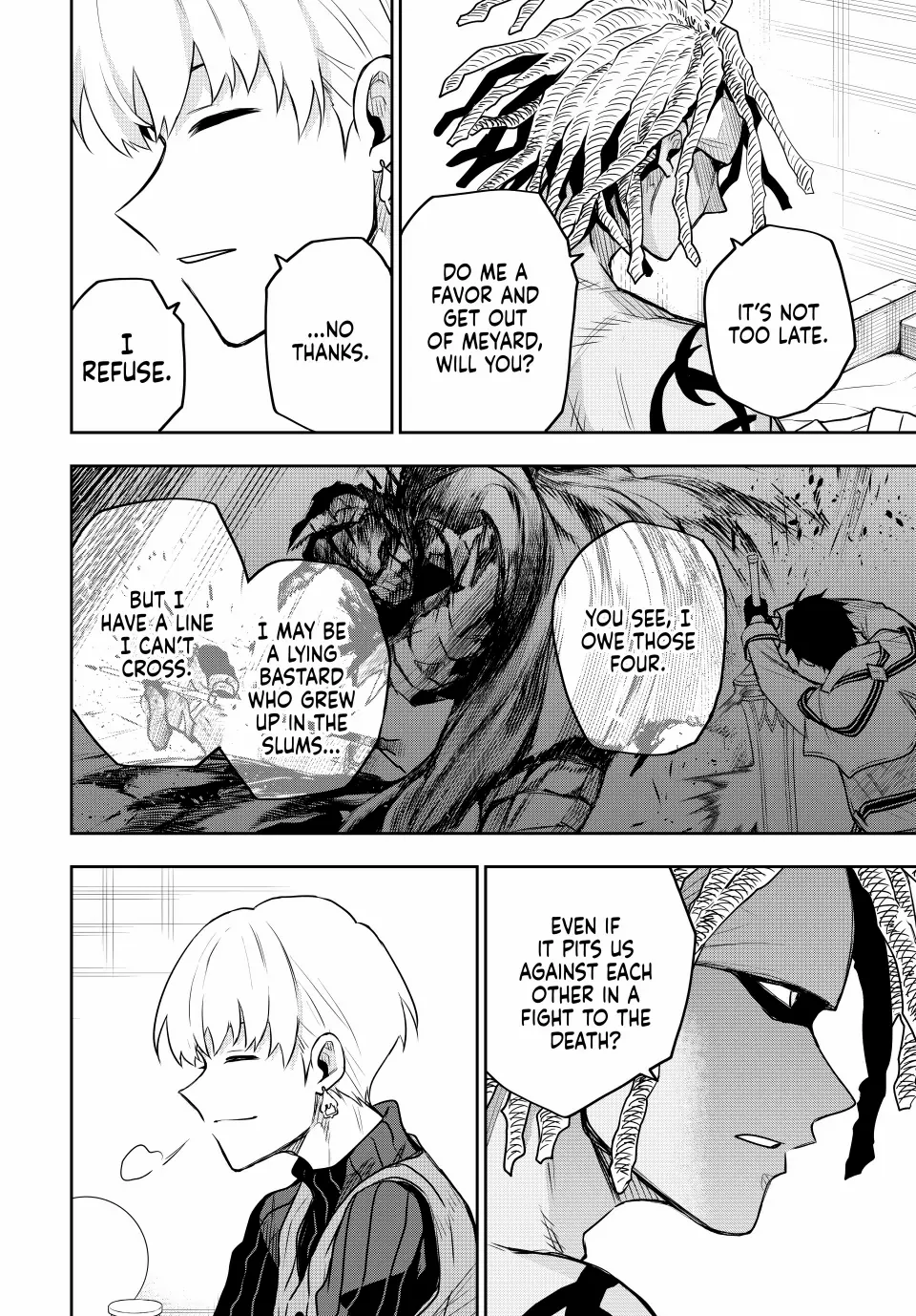 Mikata ga Yowasugite Hojo Mahou ni Tesshiteita Kyuutei Mahoushi, Tsuihou Sarete Saikyou wo Mezashimasu Chapter 98 page 17