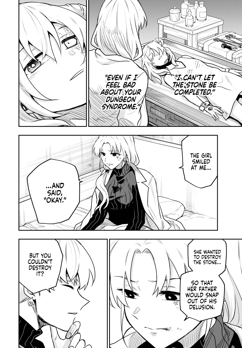 Mikata ga Yowasugite Hojo Mahou ni Tesshiteita Kyuutei Mahoushi, Tsuihou Sarete Saikyou wo Mezashimasu Chapter 98 page 7