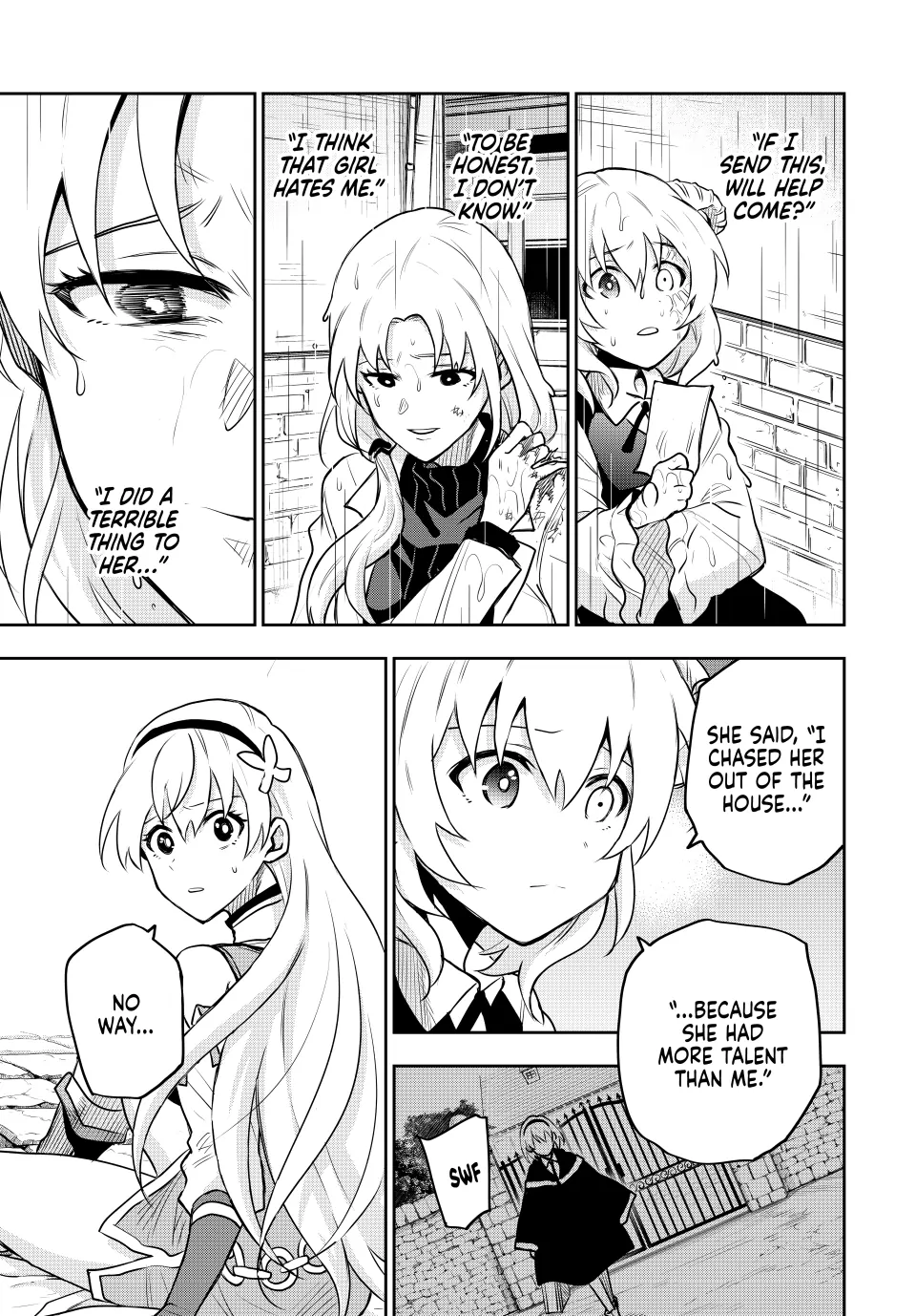 Mikata ga Yowasugite Hojo Mahou ni Tesshiteita Kyuutei Mahoushi, Tsuihou Sarete Saikyou wo Mezashimasu Chapter 99 page 8