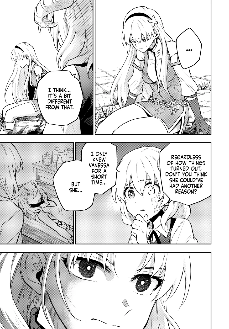 Mikata ga Yowasugite Hojo Mahou ni Tesshiteita Kyuutei Mahoushi, Tsuihou Sarete Saikyou wo Mezashimasu Chapter 99 page 10