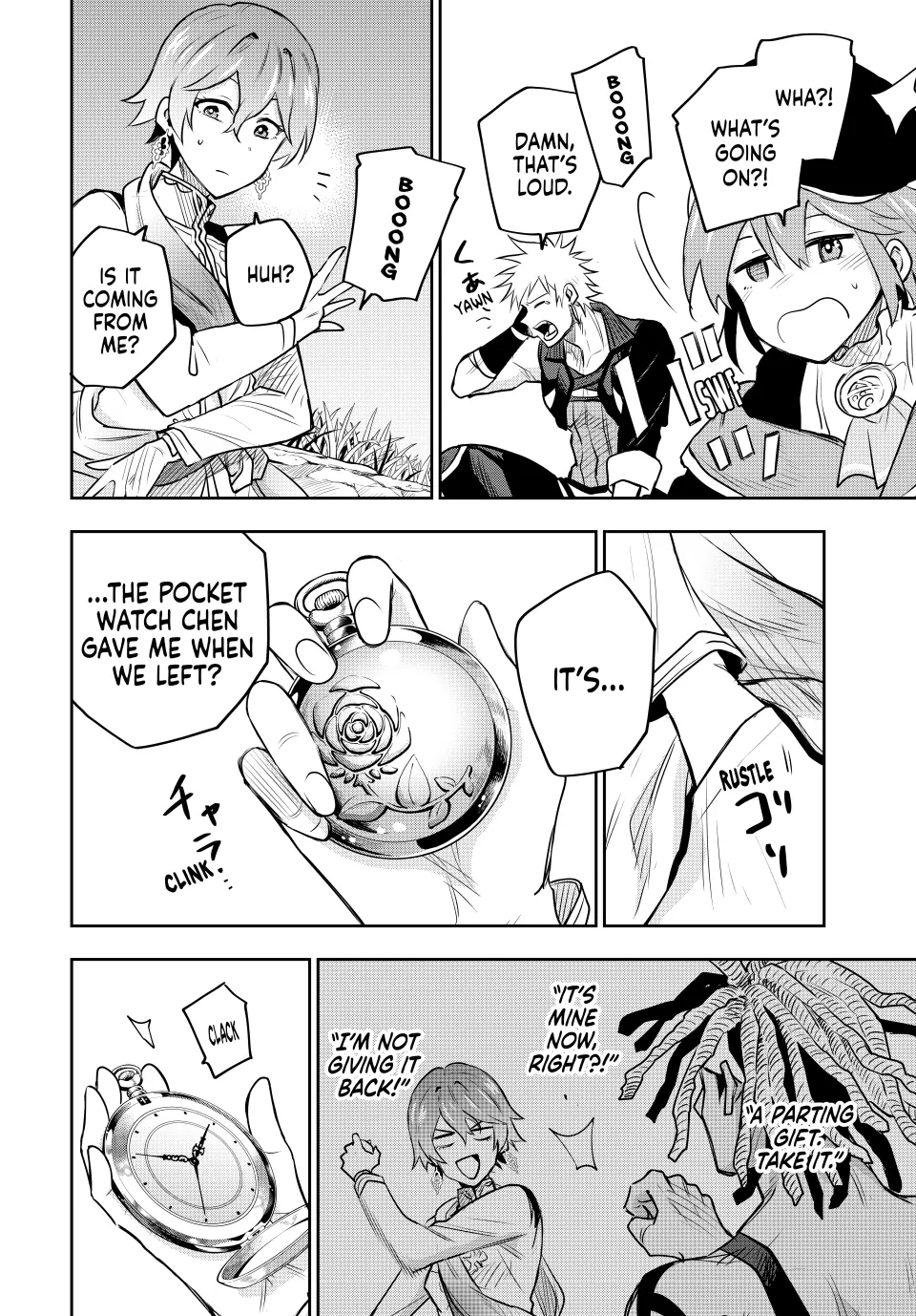 Mikata ga Yowasugite Hojo Mahou ni Tesshiteita Kyuutei Mahoushi, Tsuihou Sarete Saikyou wo Mezashimasu Chapter 99 page 13