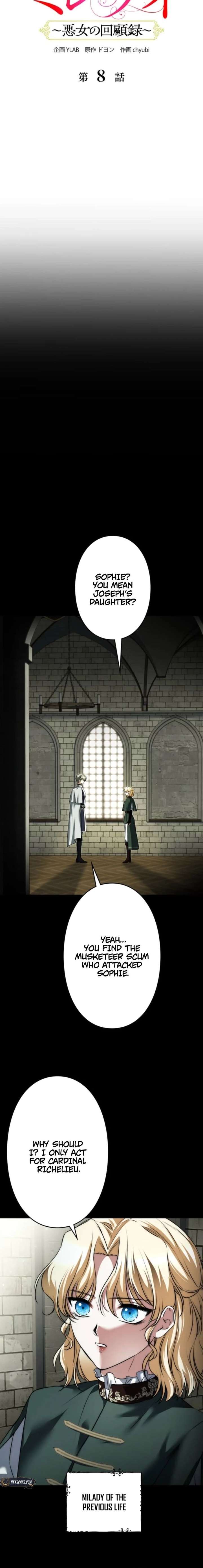 Milady: memoirs of a villainess Chapter 8 page 6