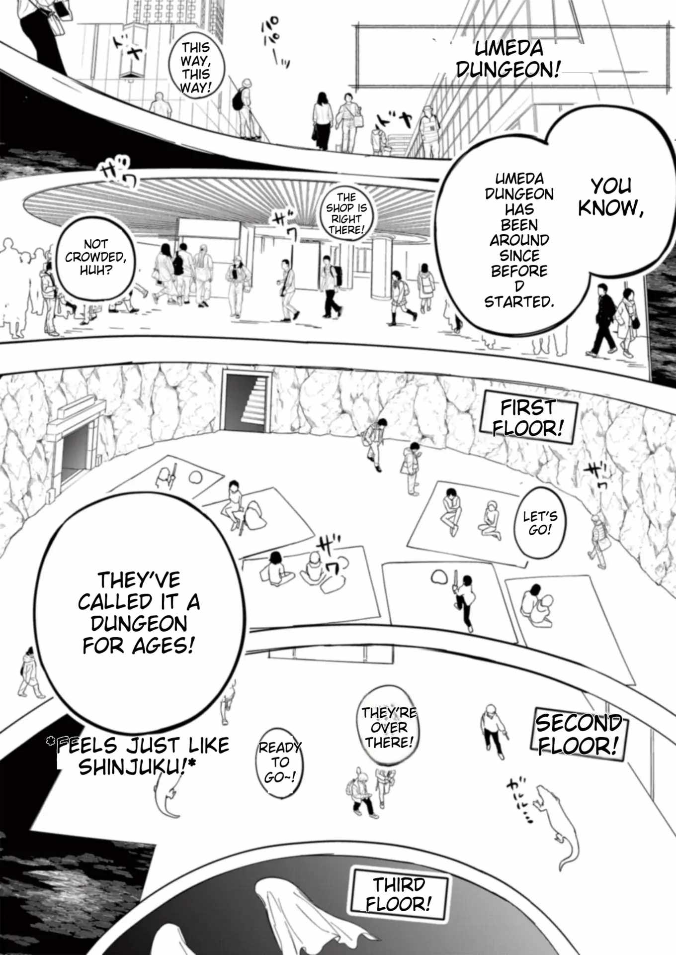 Modern Dungeon – A Tale of a High Schooler with Abnormally High Initial Luck, Becoming the Strongest Using Skills Obtained from Canned Gacha Chapter 1 page 6