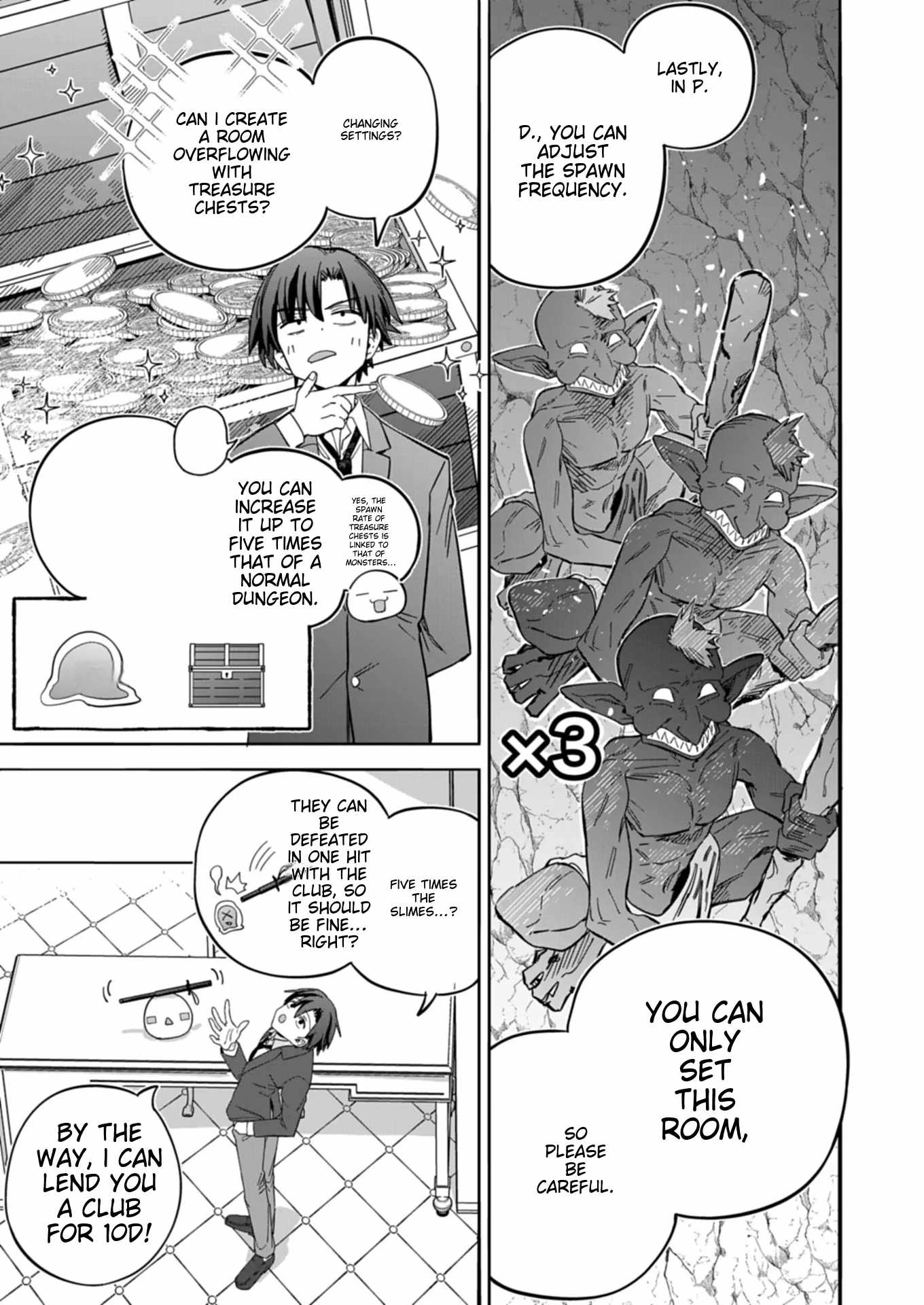 Modern Dungeon – A Tale of a High Schooler with Abnormally High Initial Luck, Becoming the Strongest Using Skills Obtained from Canned Gacha Chapter 2.1 page 5