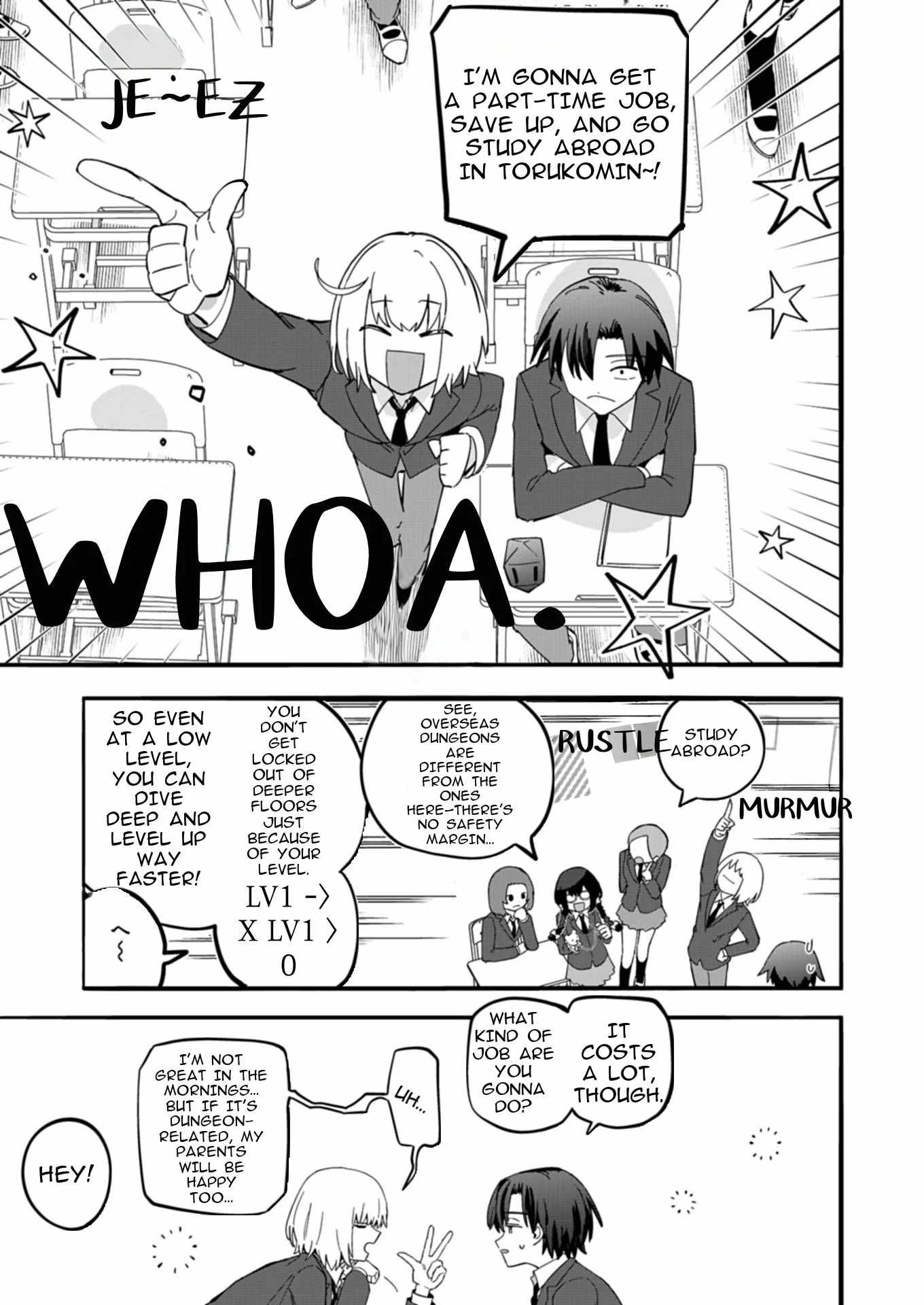 Modern Dungeon – A Tale of a High Schooler with Abnormally High Initial Luck, Becoming the Strongest Using Skills Obtained from Canned Gacha Chapter 2.2 page 2