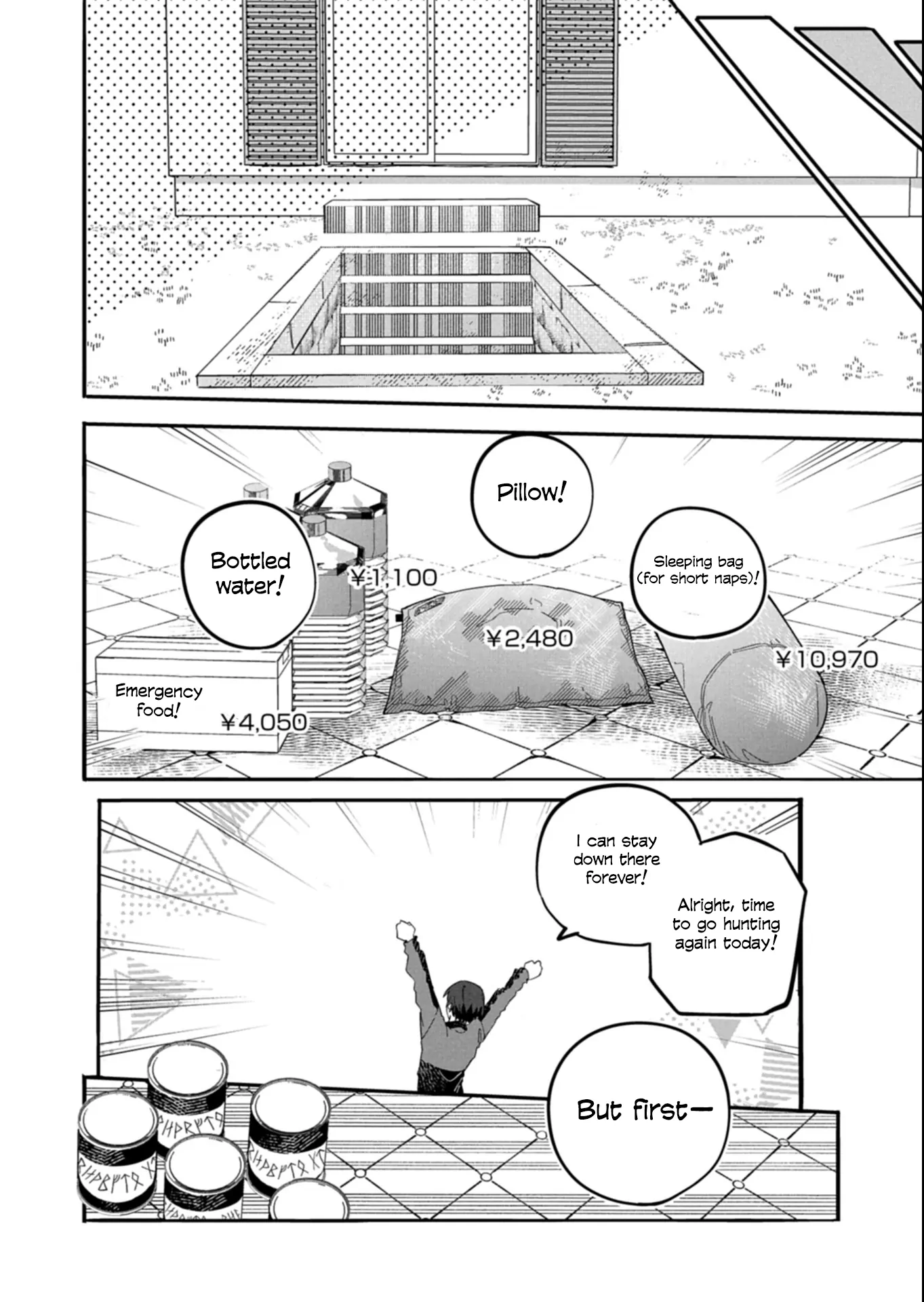 Modern Dungeon – A Tale of a High Schooler with Abnormally High Initial Luck, Becoming the Strongest Using Skills Obtained from Canned Gacha Chapter 3.1 page 10