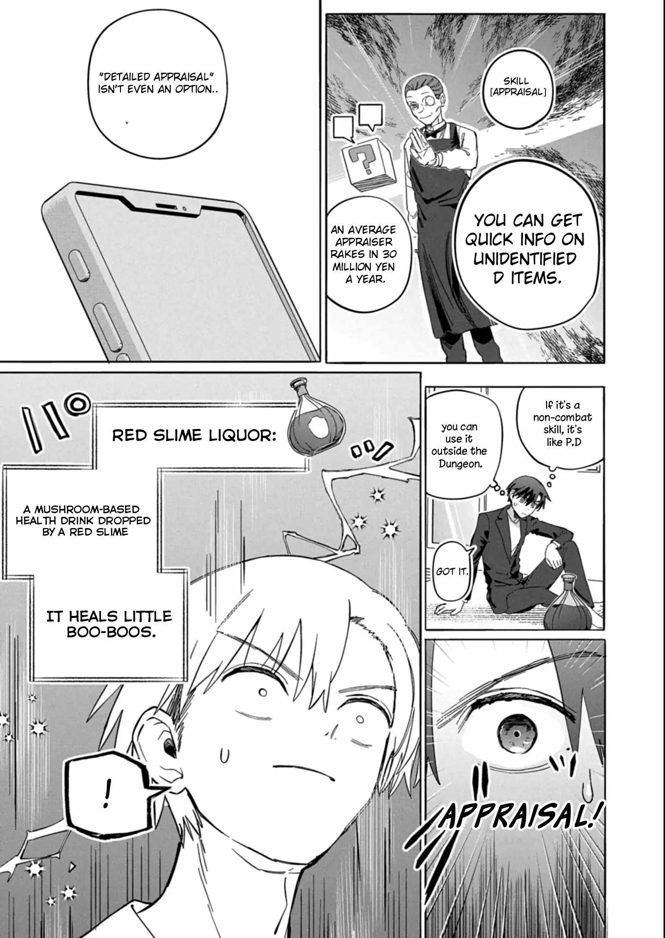 Modern Dungeon – A Tale of a High Schooler with Abnormally High Initial Luck, Becoming the Strongest Using Skills Obtained from Canned Gacha Chapter 4.2 page 2