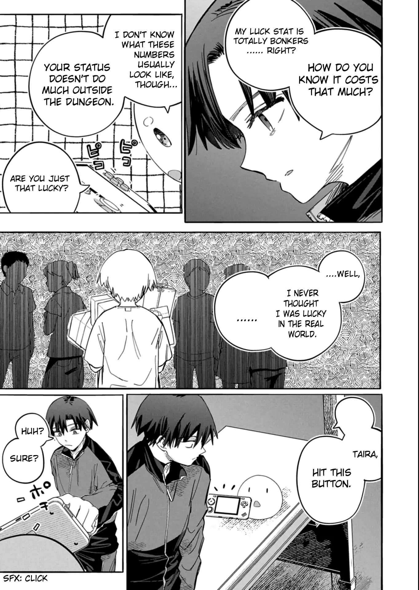 Modern Dungeon – A Tale of a High Schooler with Abnormally High Initial Luck, Becoming the Strongest Using Skills Obtained from Canned Gacha Chapter 4.2 page 6