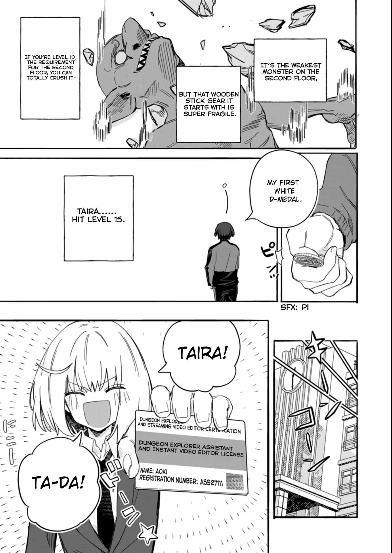 Modern Dungeon – A Tale of a High Schooler with Abnormally High Initial Luck, Becoming the Strongest Using Skills Obtained from Canned Gacha Chapter 4.2 page 10