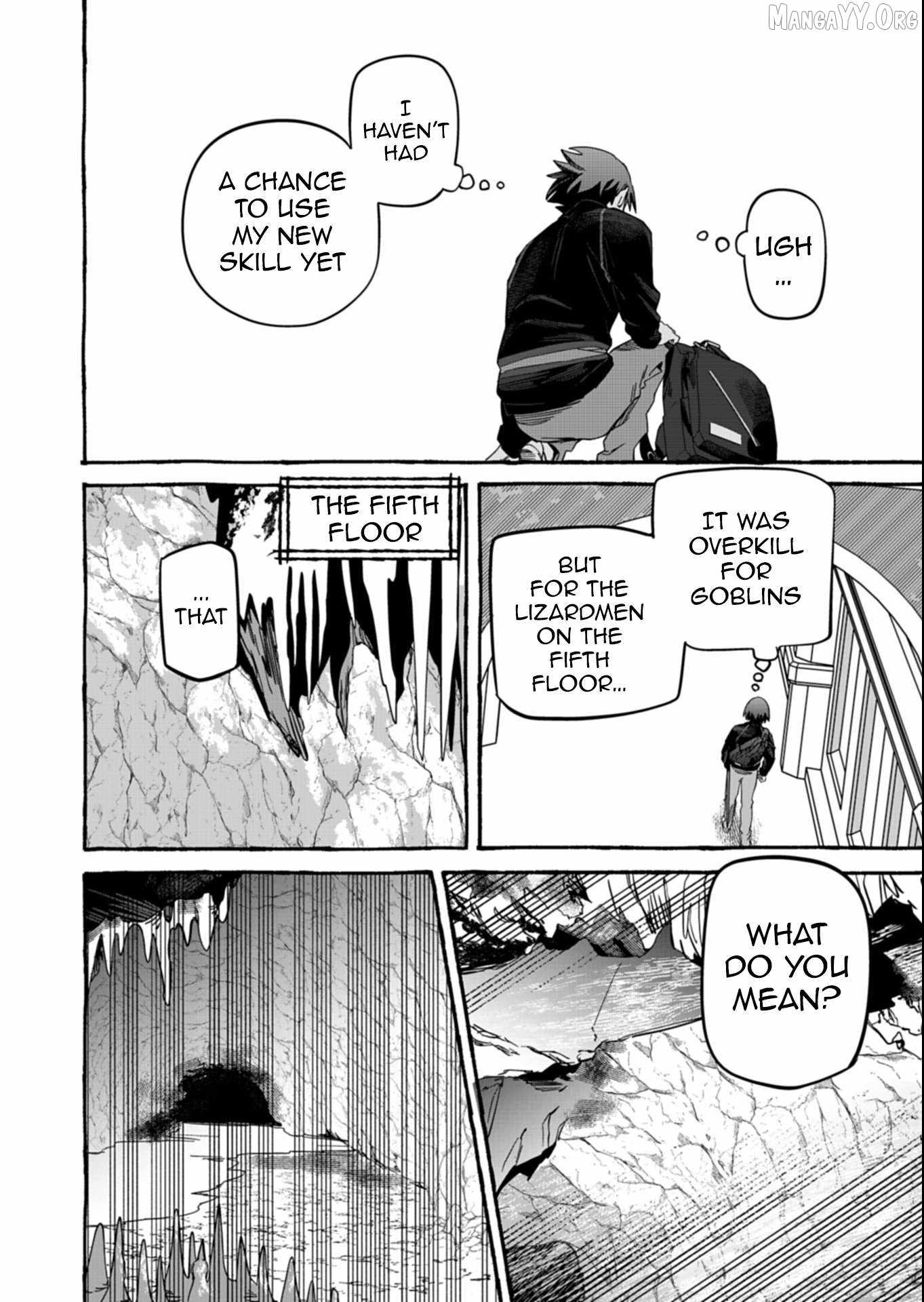 Modern Dungeon – A Tale of a High Schooler with Abnormally High Initial Luck, Becoming the Strongest Using Skills Obtained from Canned Gacha Chapter 5.2 page 6