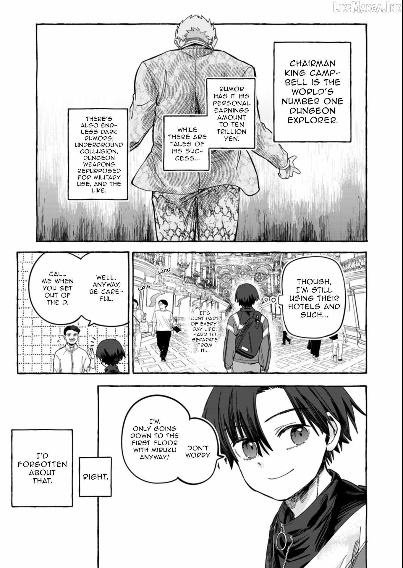 Modern Dungeon – A Tale of a High Schooler with Abnormally High Initial Luck, Becoming the Strongest Using Skills Obtained from Canned Gacha Chapter 8.1 page 6