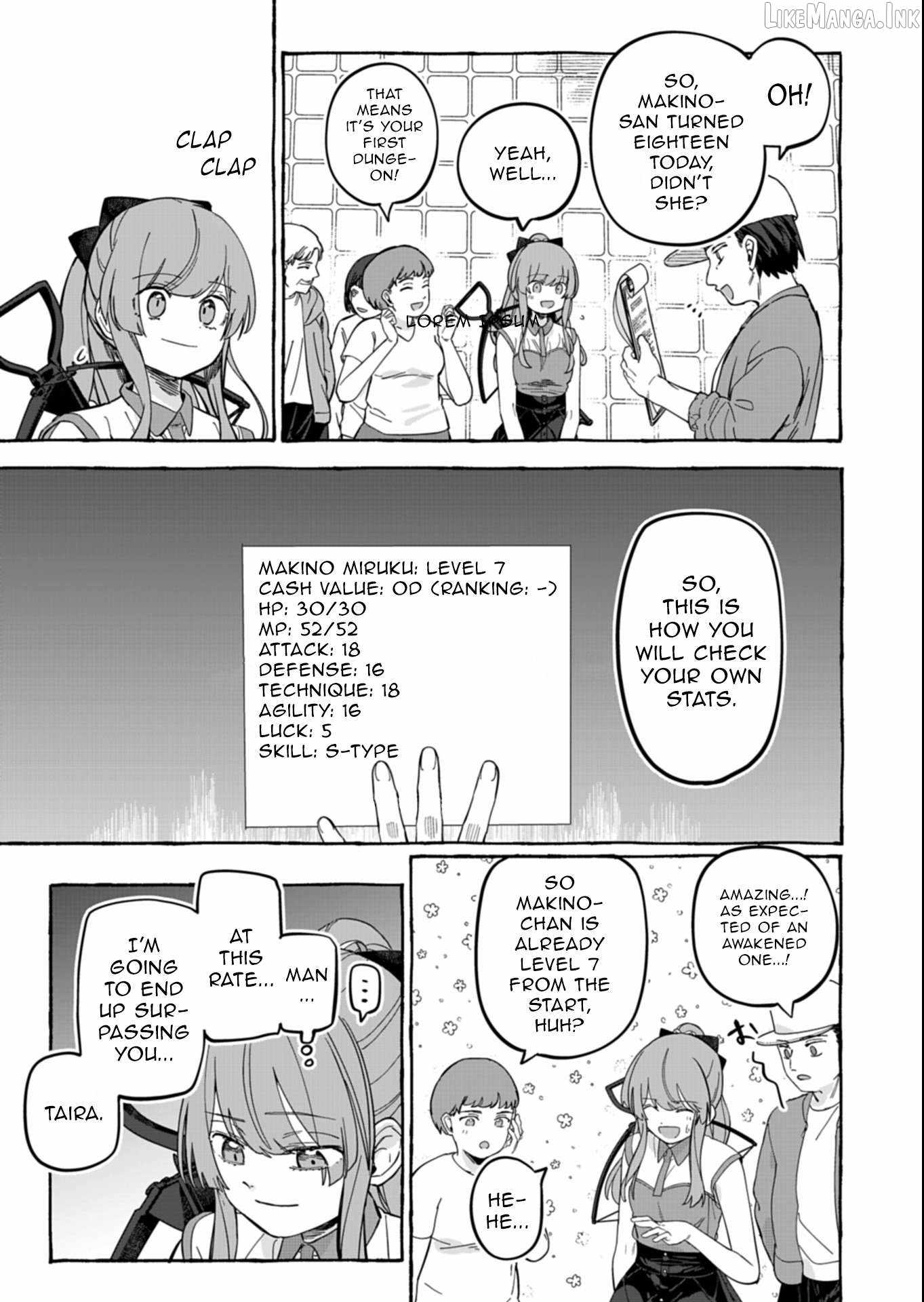 Modern Dungeon – A Tale of a High Schooler with Abnormally High Initial Luck, Becoming the Strongest Using Skills Obtained from Canned Gacha Chapter 8.1 page 8