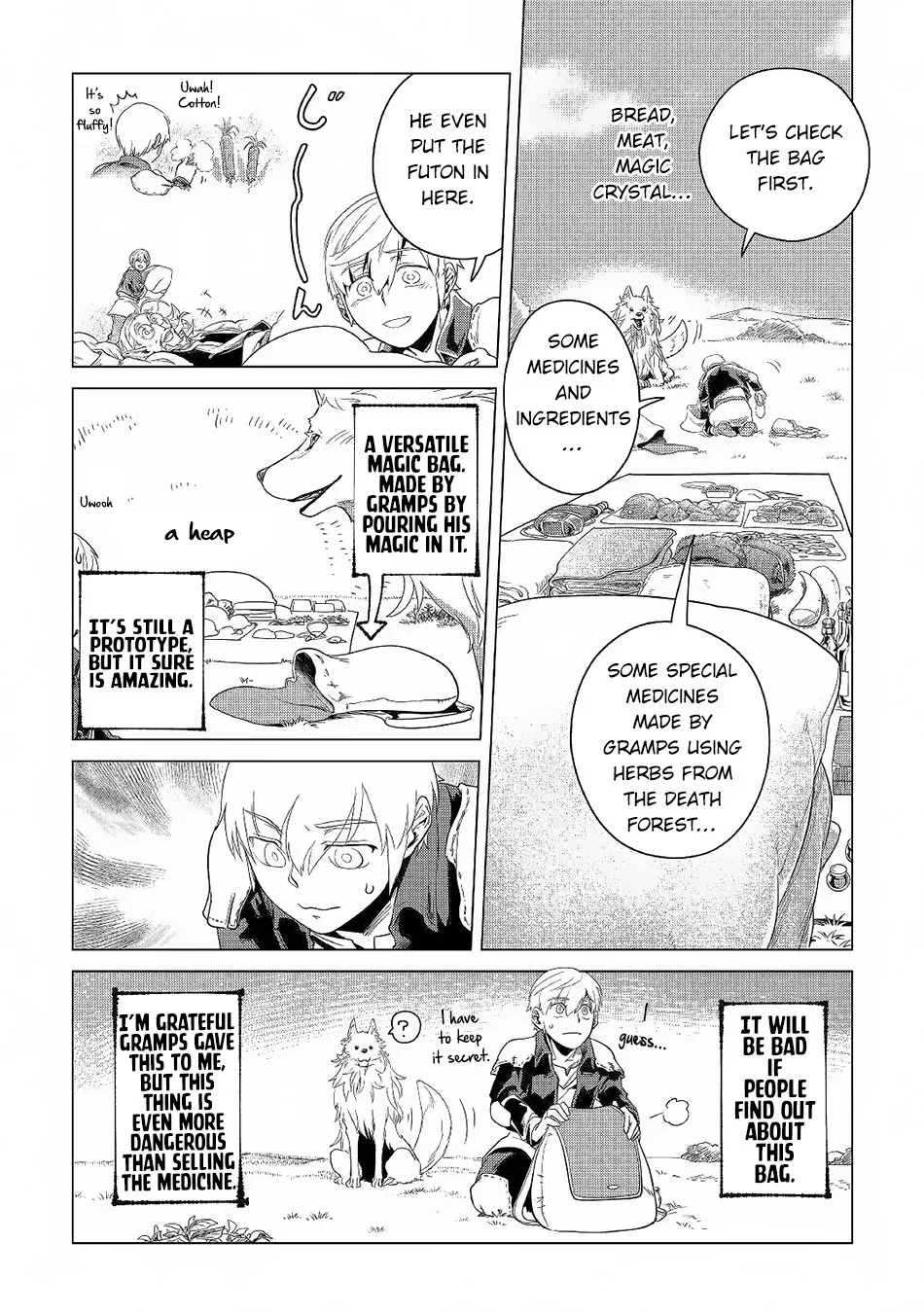 Mofumofu to Isekai Slow Life o Mezashimasu Chapter 3 page 45