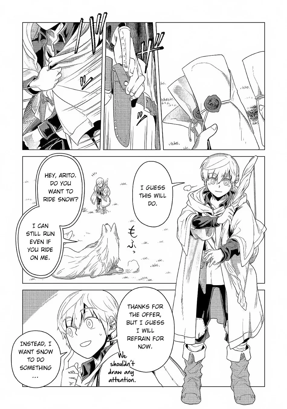 Mofumofu to Isekai Slow Life o Mezashimasu Chapter 3 page 46