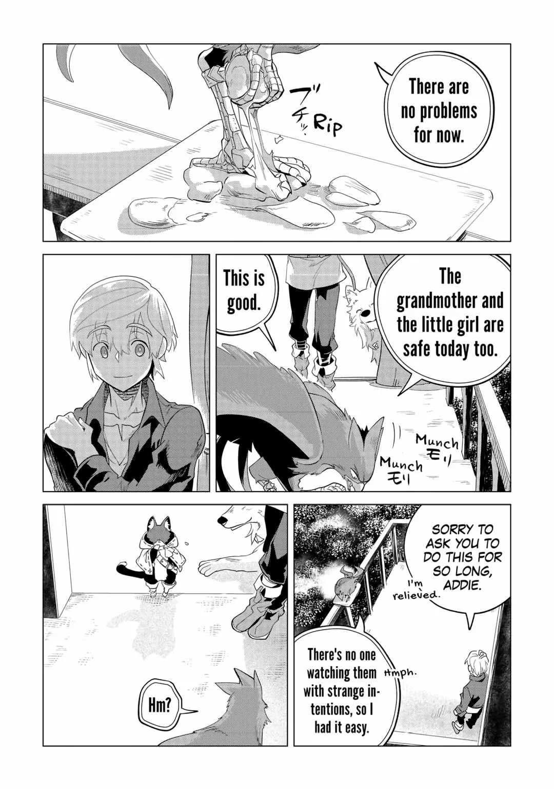 Mofumofu to Isekai Slow Life o Mezashimasu Chapter 32 page 46
