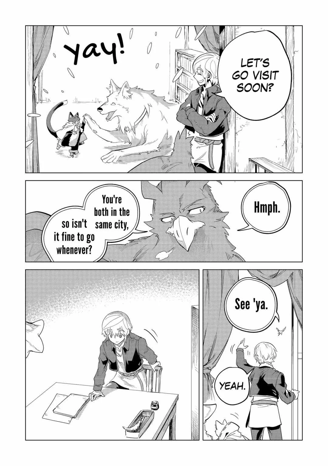 Mofumofu to Isekai Slow Life o Mezashimasu Chapter 32 page 48