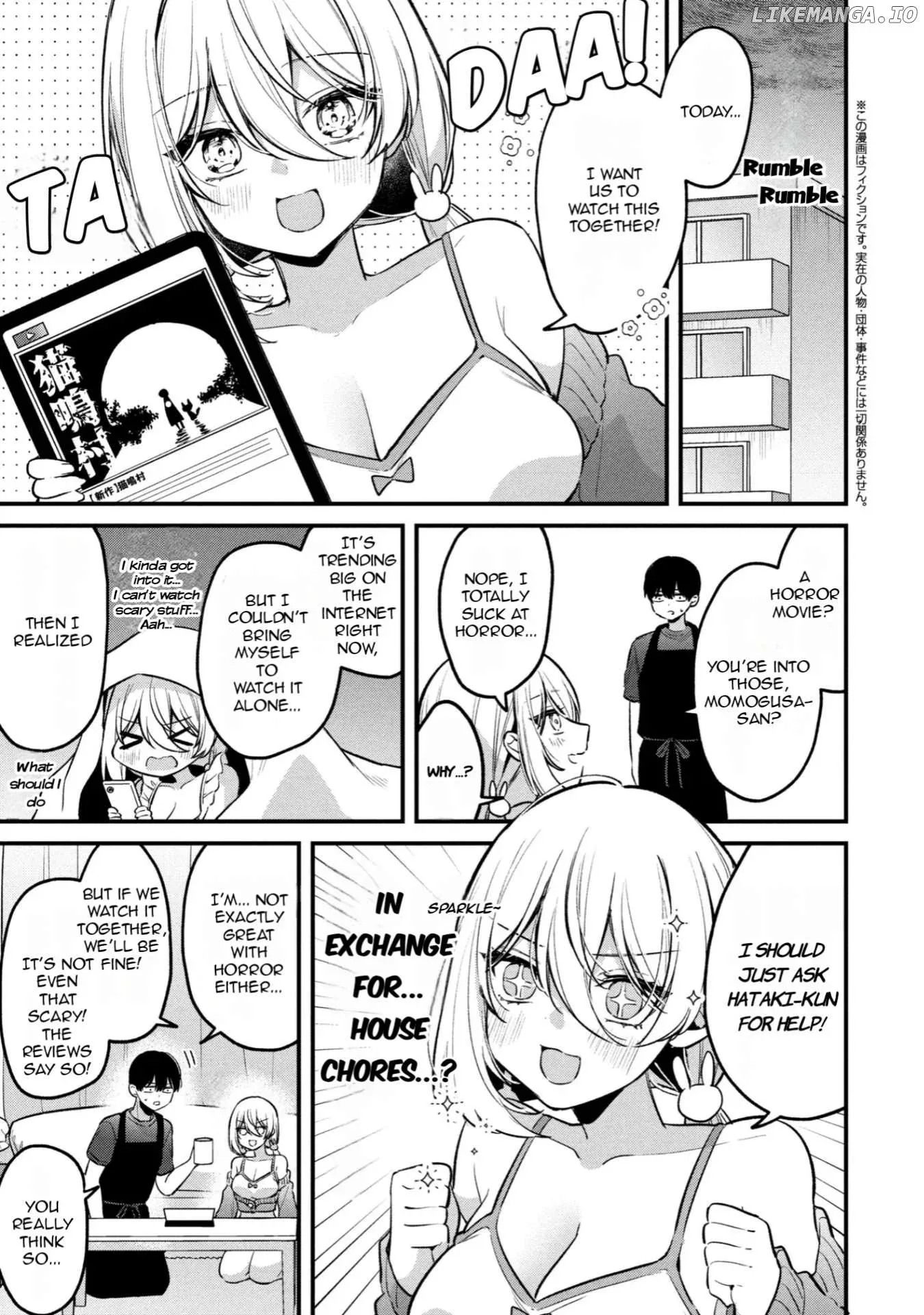 Momogusa-san ga Momogusa Sugiru!! Chapter 12 page 2