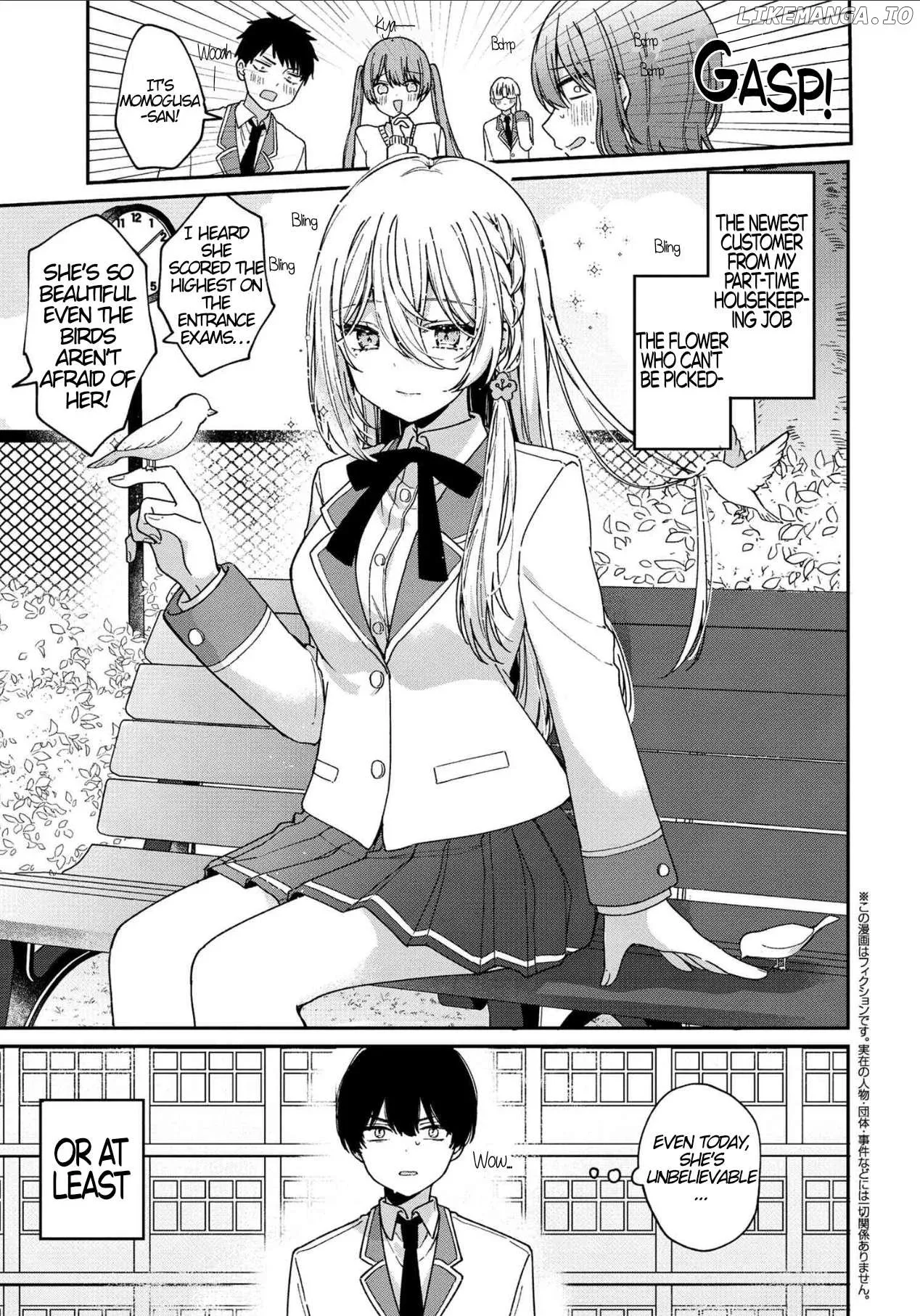 Momogusa-san ga Momogusa Sugiru!! Chapter 2 page 1