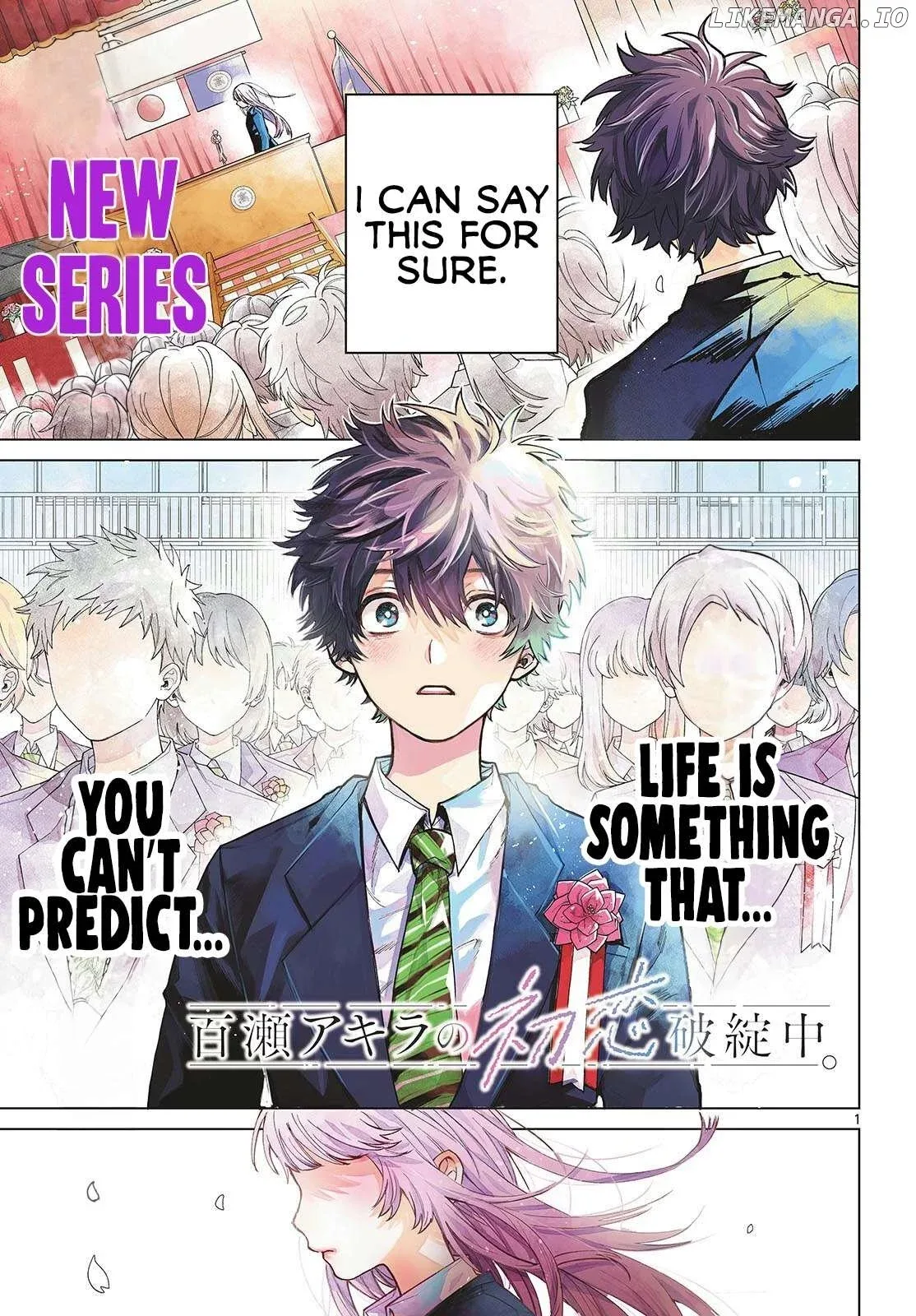 Momose Akira no Hatsukoi Hatan-chuu. Chapter 1 page 1
