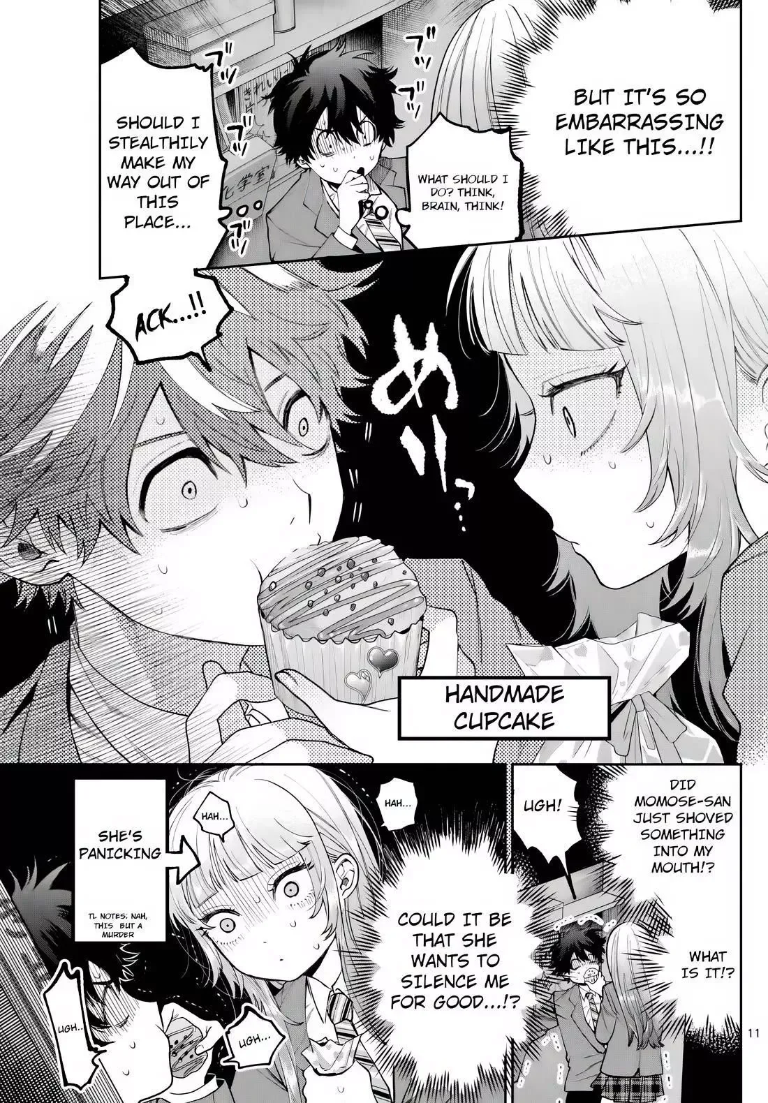 Momose Akira no Hatsukoi Hatan-chuu. Chapter 11 page 11