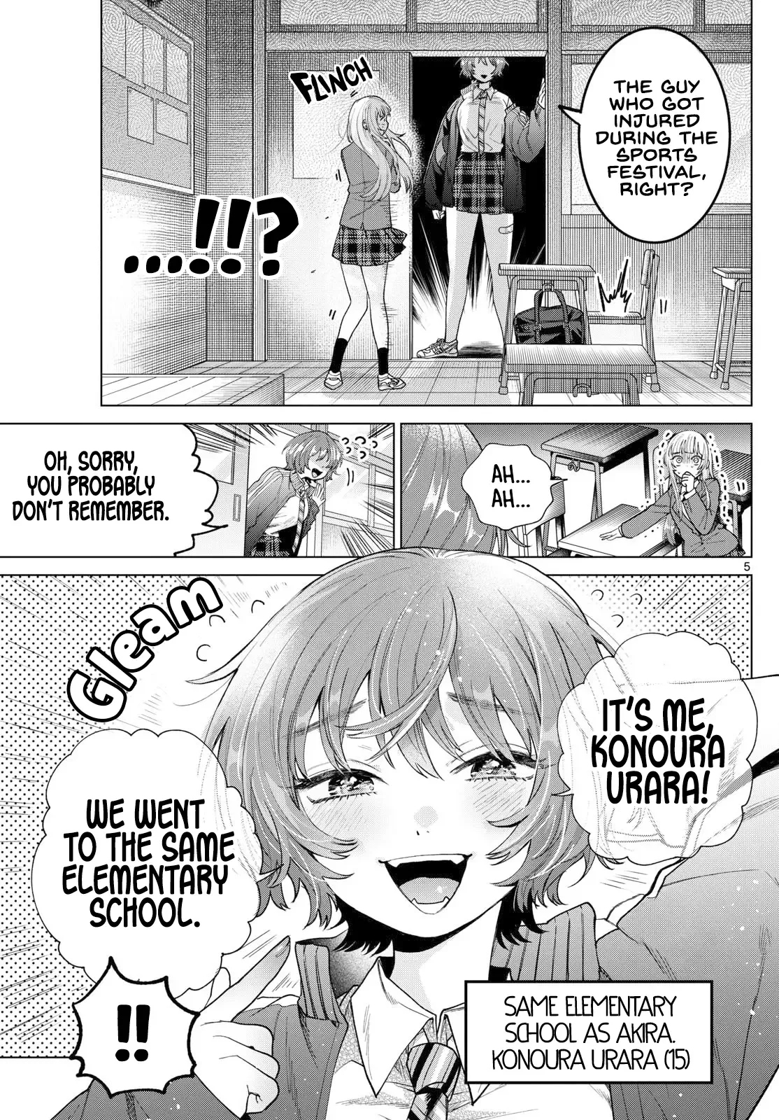 Momose Akira no Hatsukoi Hatan-chuu. Chapter 16 page 5