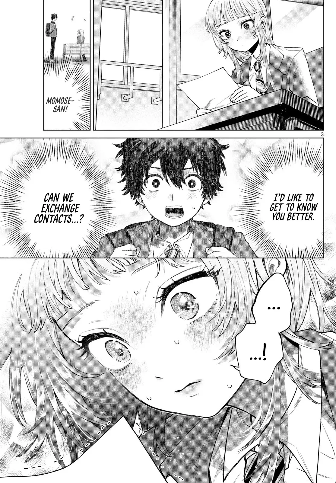 Momose Akira no Hatsukoi Hatan-chuu. Chapter 16 page 3