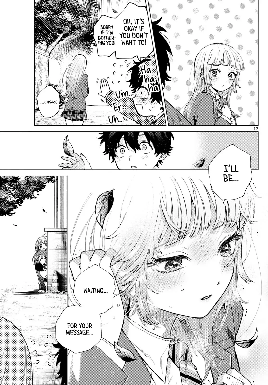 Momose Akira no Hatsukoi Hatan-chuu. Chapter 16 page 17