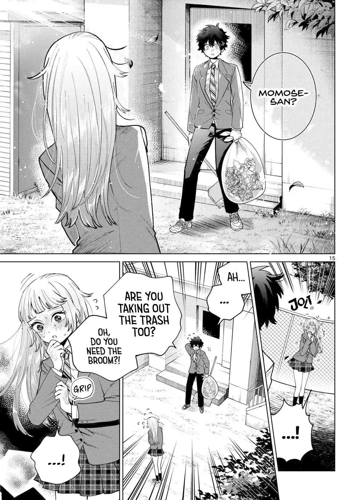 Momose Akira no Hatsukoi Hatan-chuu. Chapter 16 page 15
