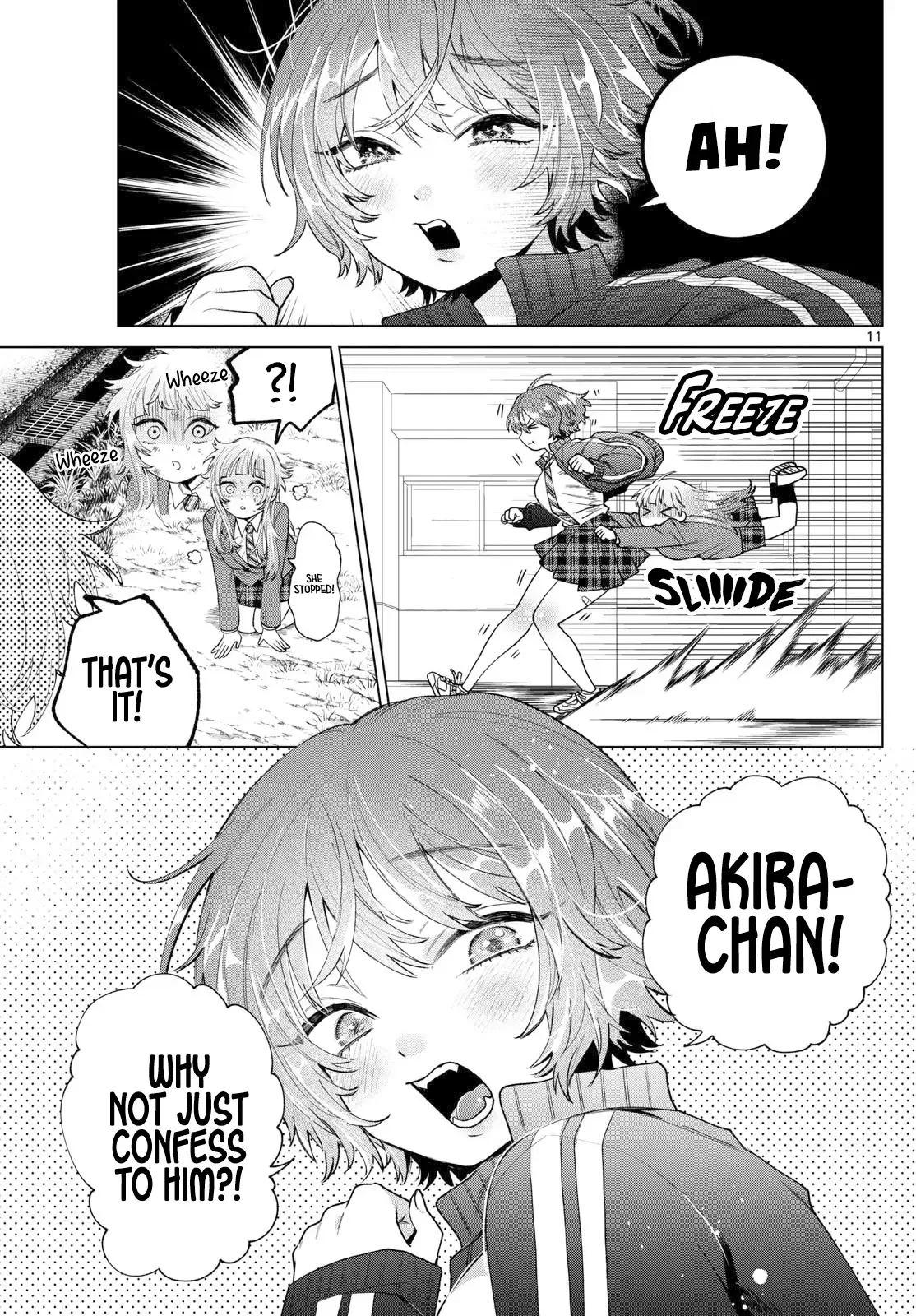 Momose Akira no Hatsukoi Hatan-chuu. Chapter 16 page 11