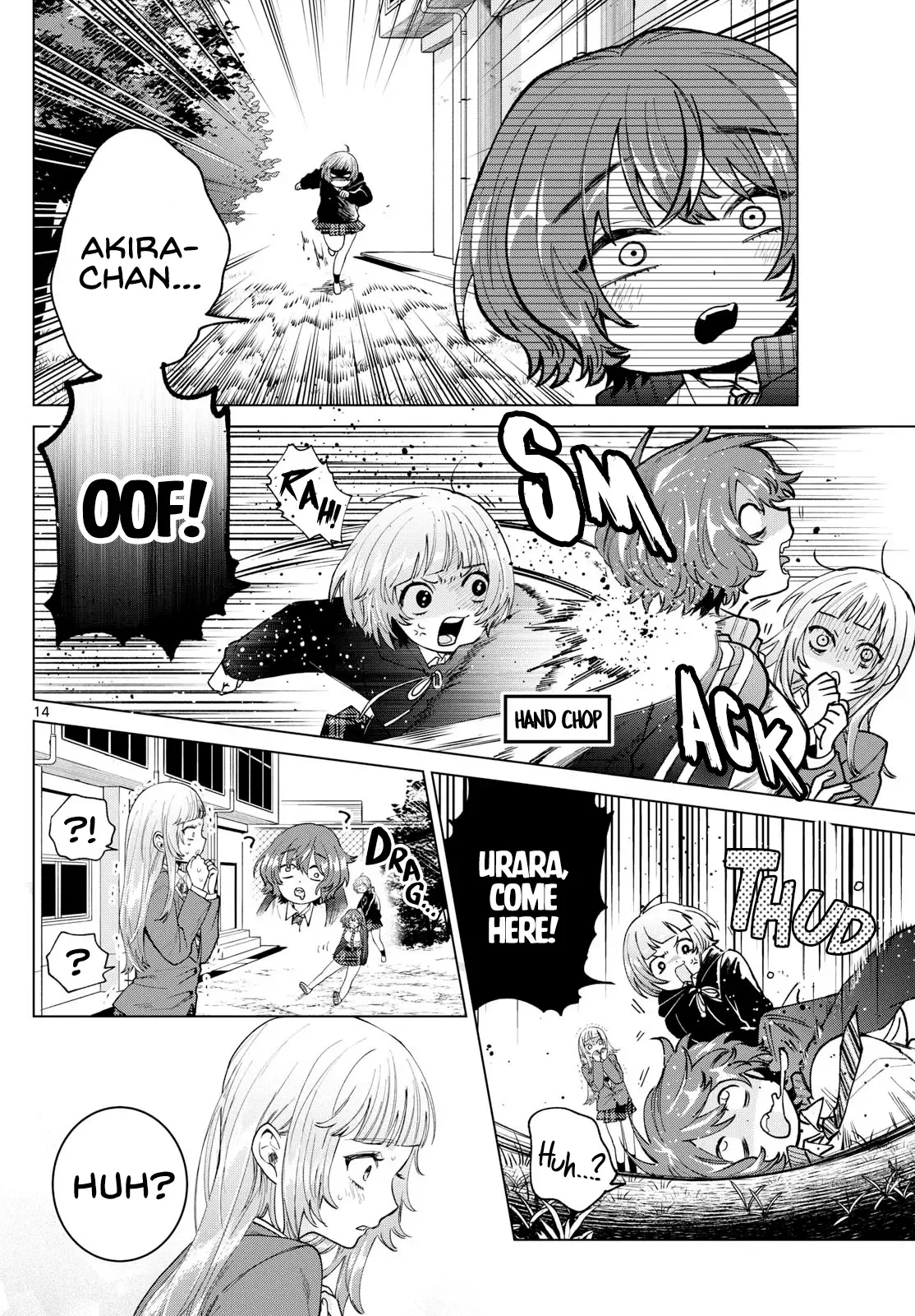 Momose Akira no Hatsukoi Hatan-chuu. Chapter 16 page 14