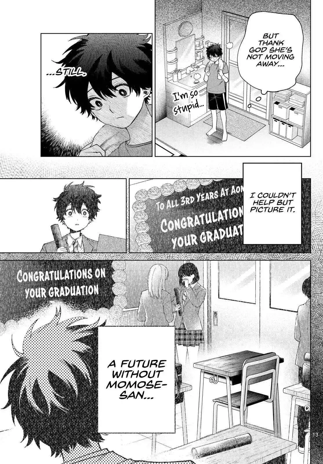 Momose Akira no Hatsukoi Hatan-chuu. Chapter 17 page 14