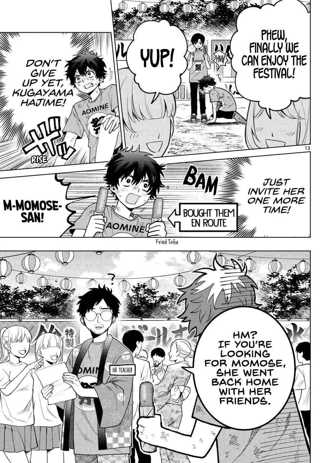 Momose Akira no Hatsukoi Hatan-chuu. Chapter 18 page 14