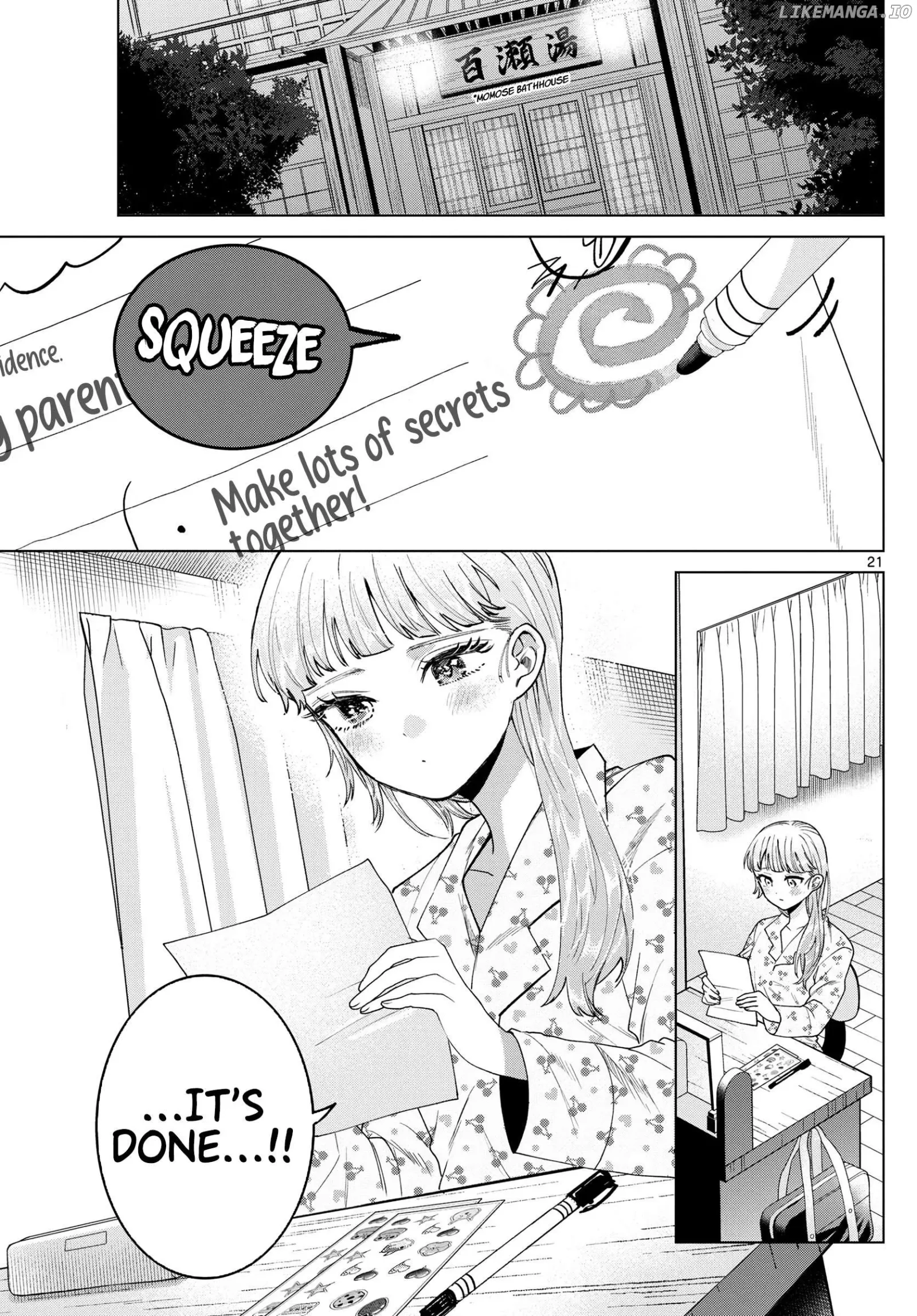 Momose Akira no Hatsukoi Hatan-chuu. Chapter 21 page 22