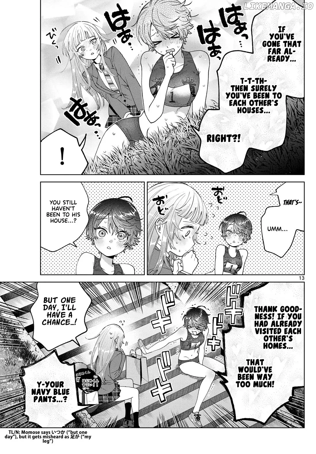 Momose Akira no Hatsukoi Hatan-chuu. Chapter 27 page 14