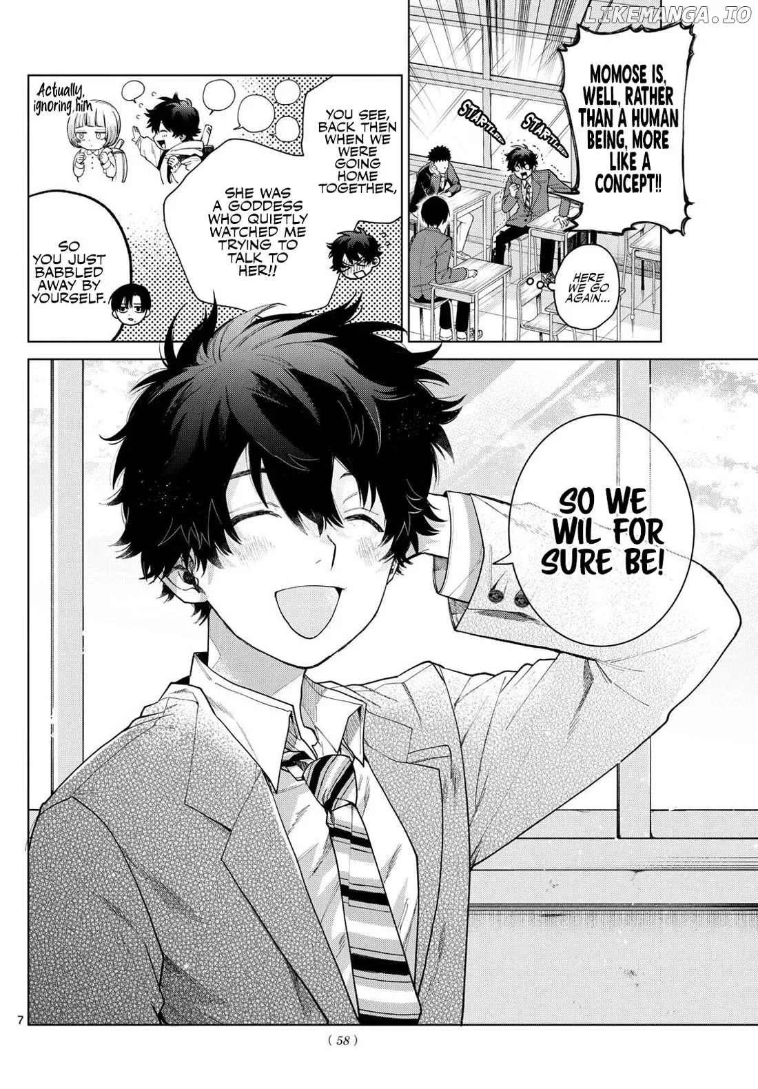 Momose Akira no Hatsukoi Hatan-chuu. Chapter 3 page 7