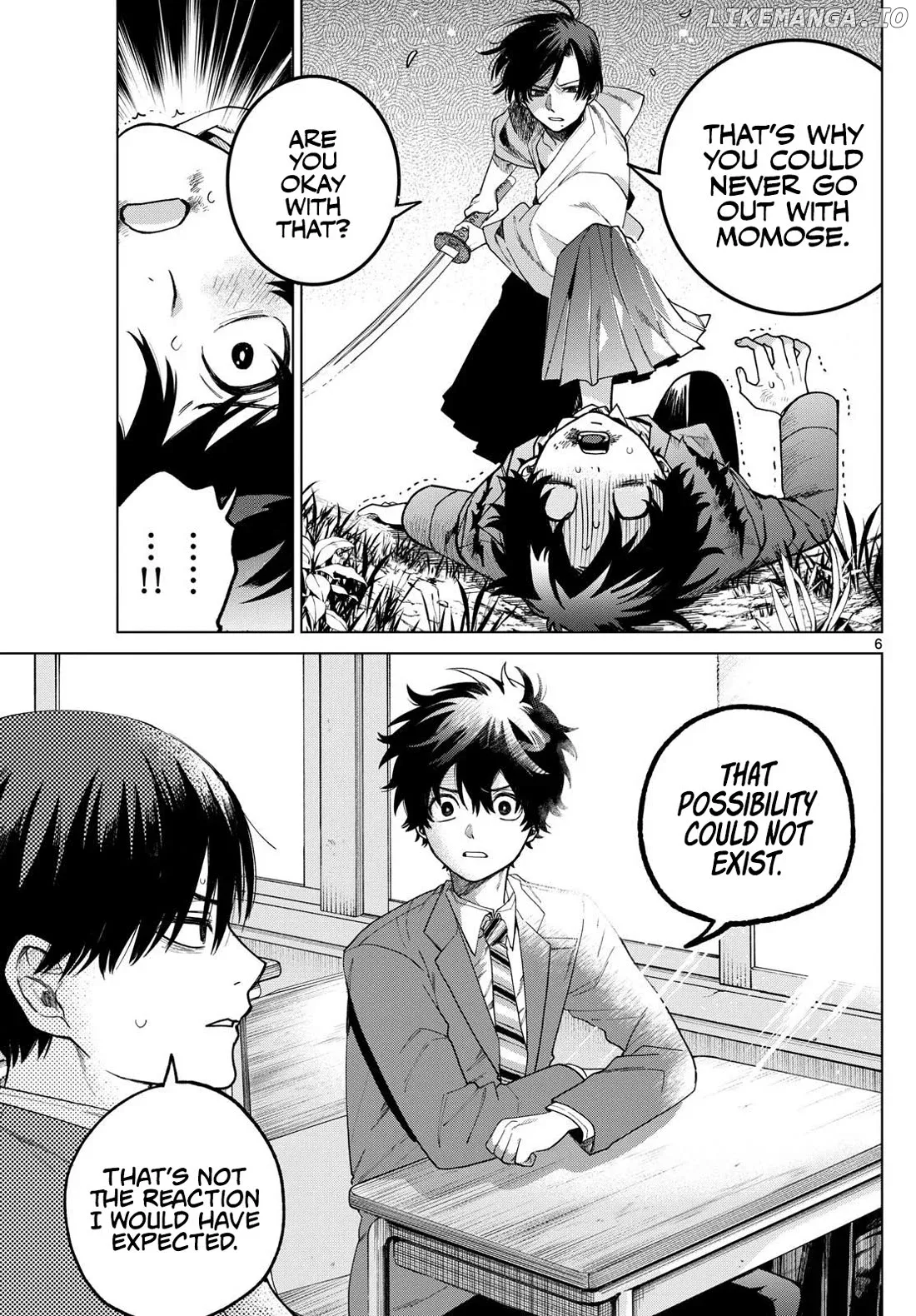 Momose Akira no Hatsukoi Hatan-chuu. Chapter 3 page 6