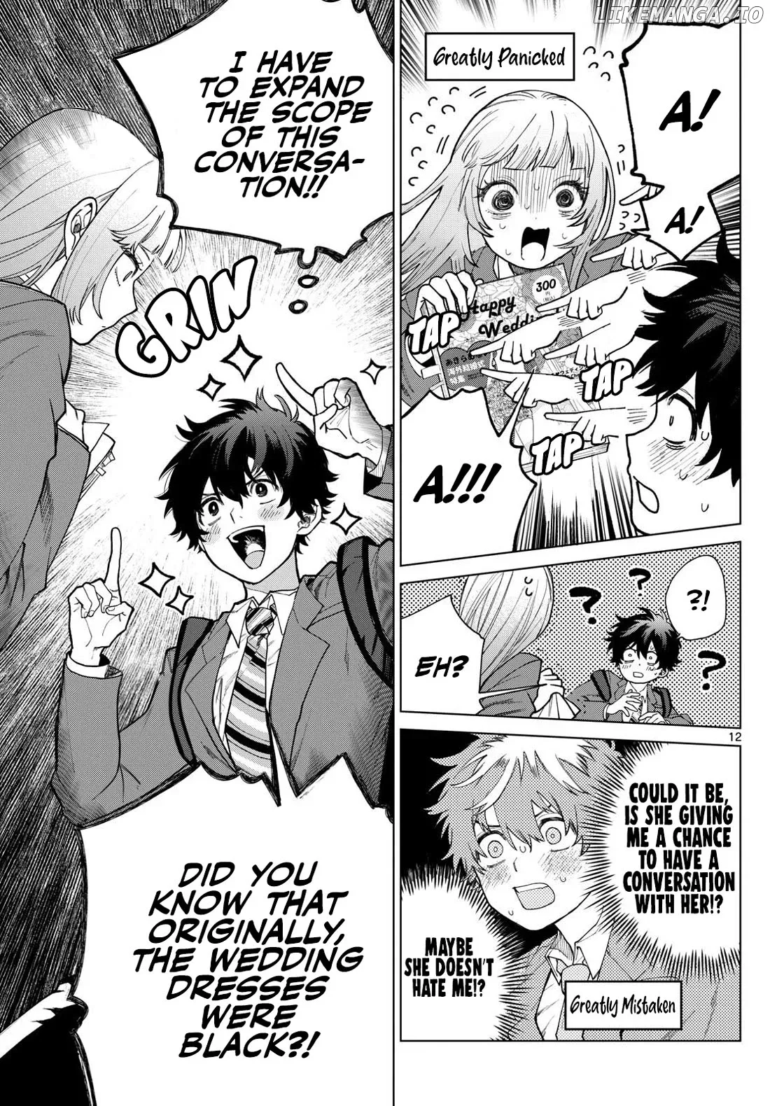 Momose Akira no Hatsukoi Hatan-chuu. Chapter 3 page 12