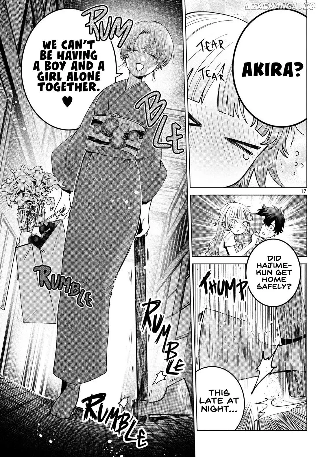 Momose Akira no Hatsukoi Hatan-chuu. Chapter 30 page 17