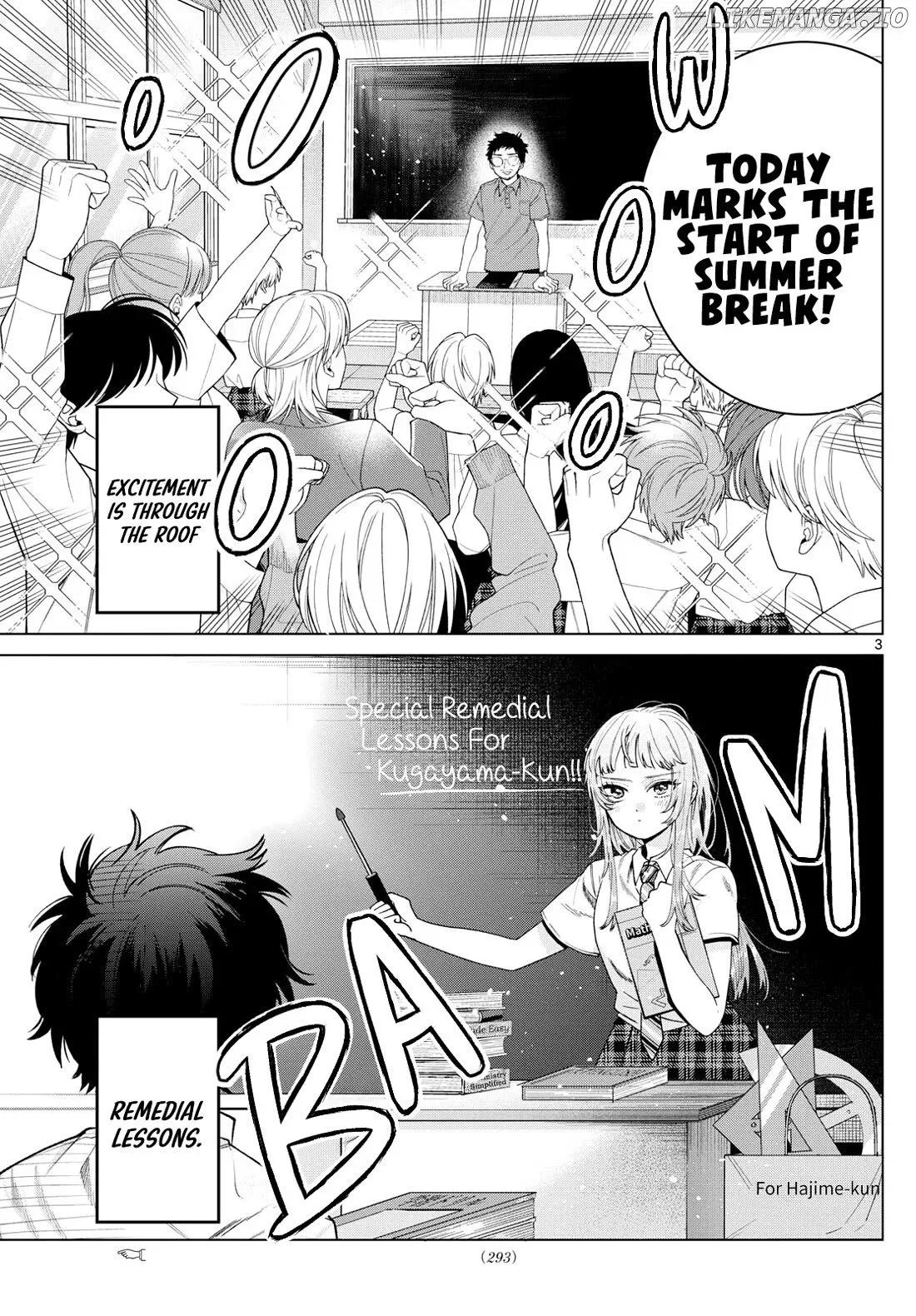 Momose Akira no Hatsukoi Hatan-chuu. Chapter 36 page 3