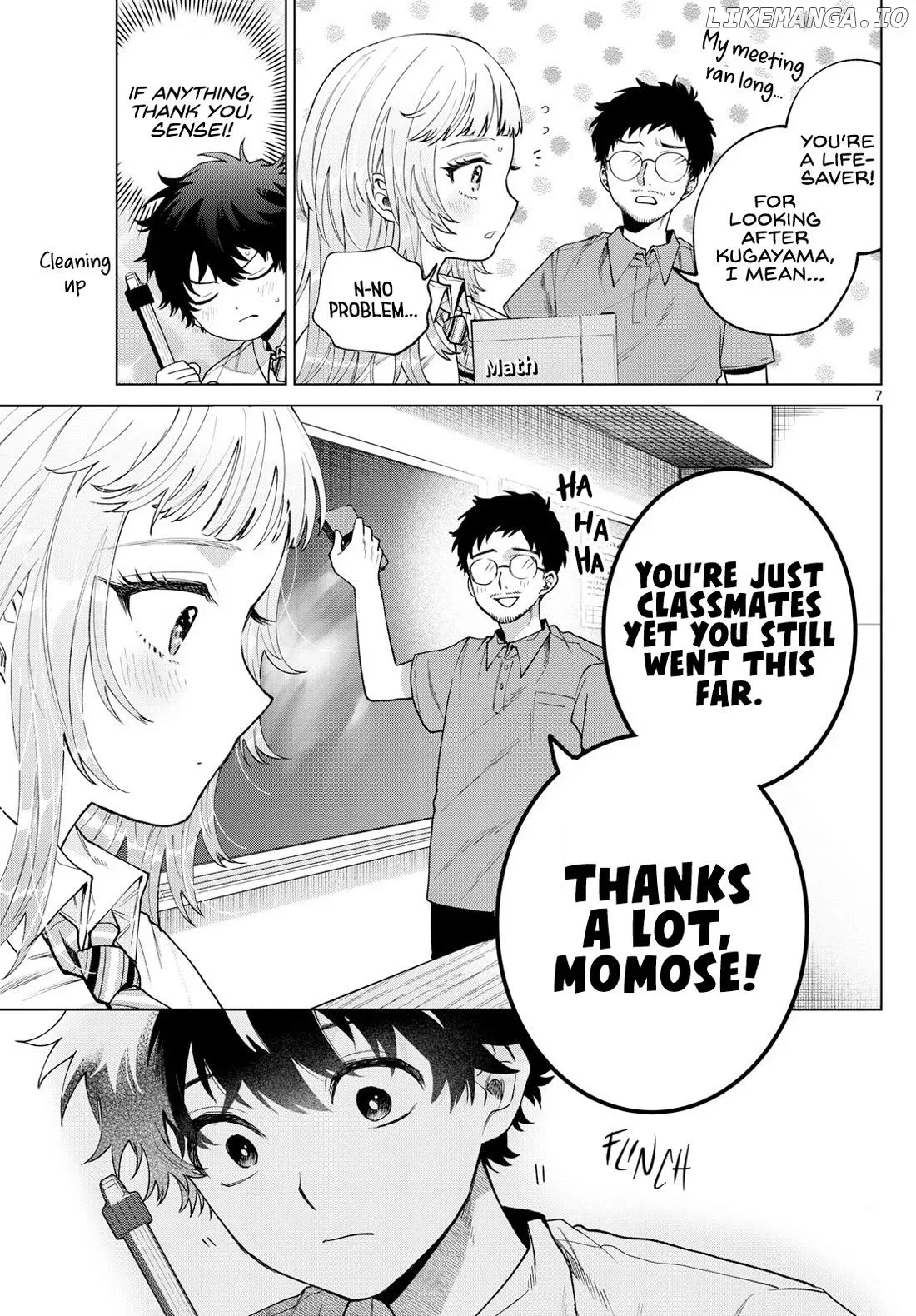 Momose Akira no Hatsukoi Hatan-chuu. Chapter 36 page 7