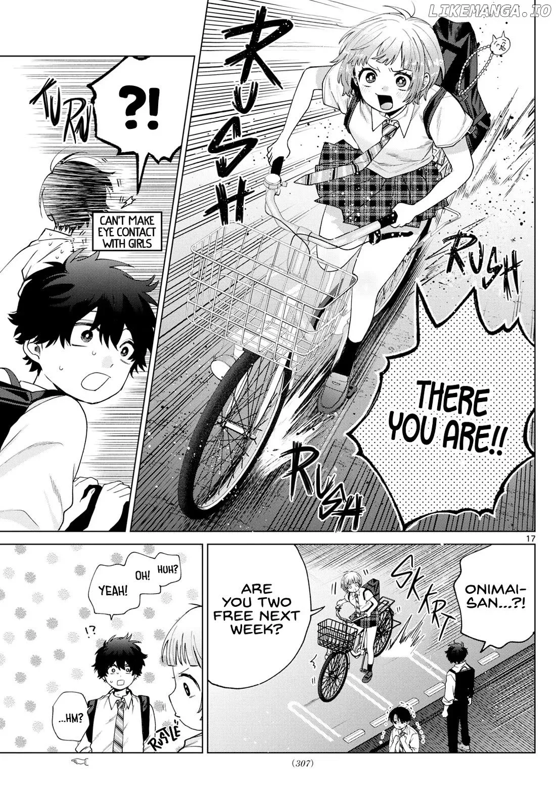 Momose Akira no Hatsukoi Hatan-chuu. Chapter 36 page 17