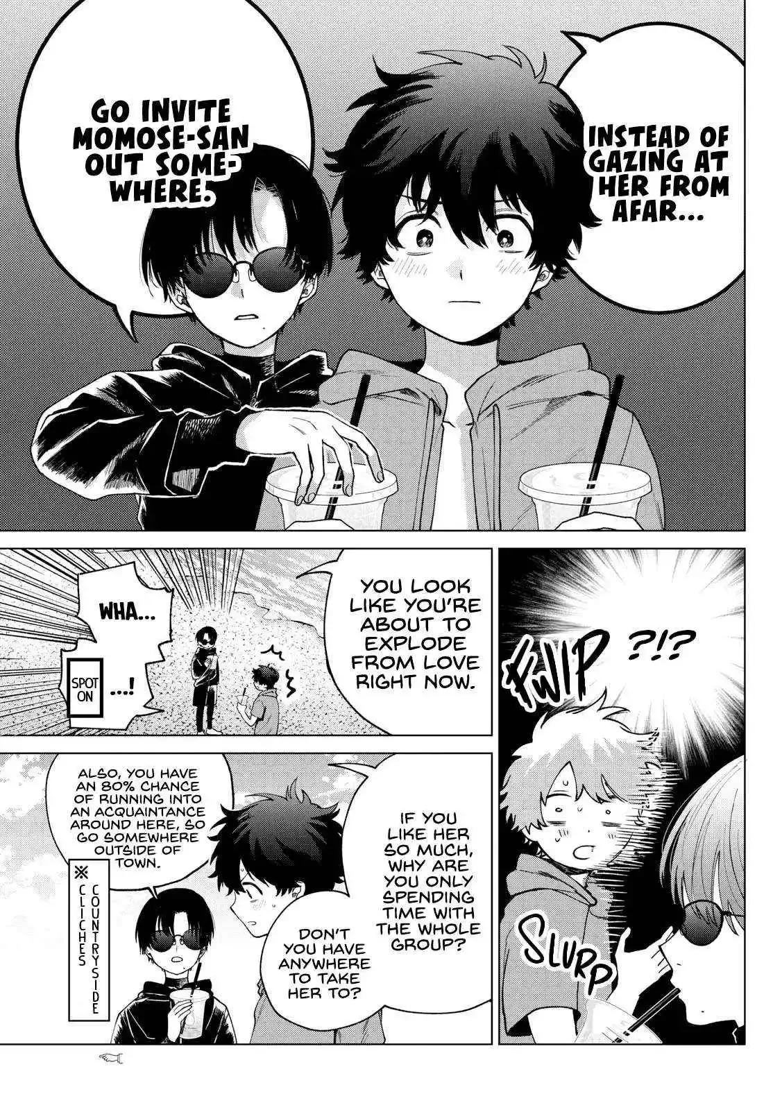 Momose Akira no Hatsukoi Hatan-chuu. Chapter 38 page 18