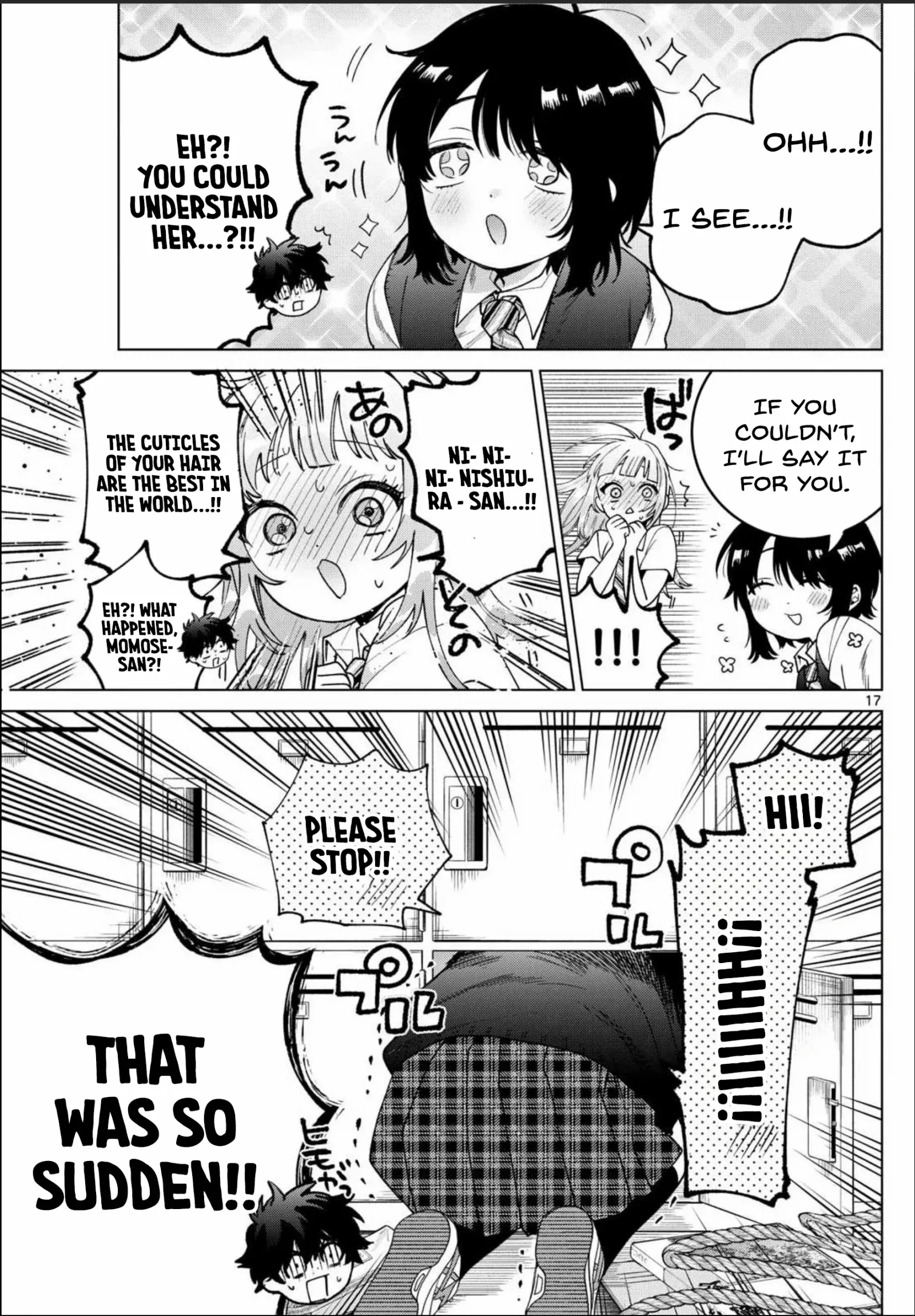 Momose Akira no Hatsukoi Hatan-chuu. Chapter 42 page 19