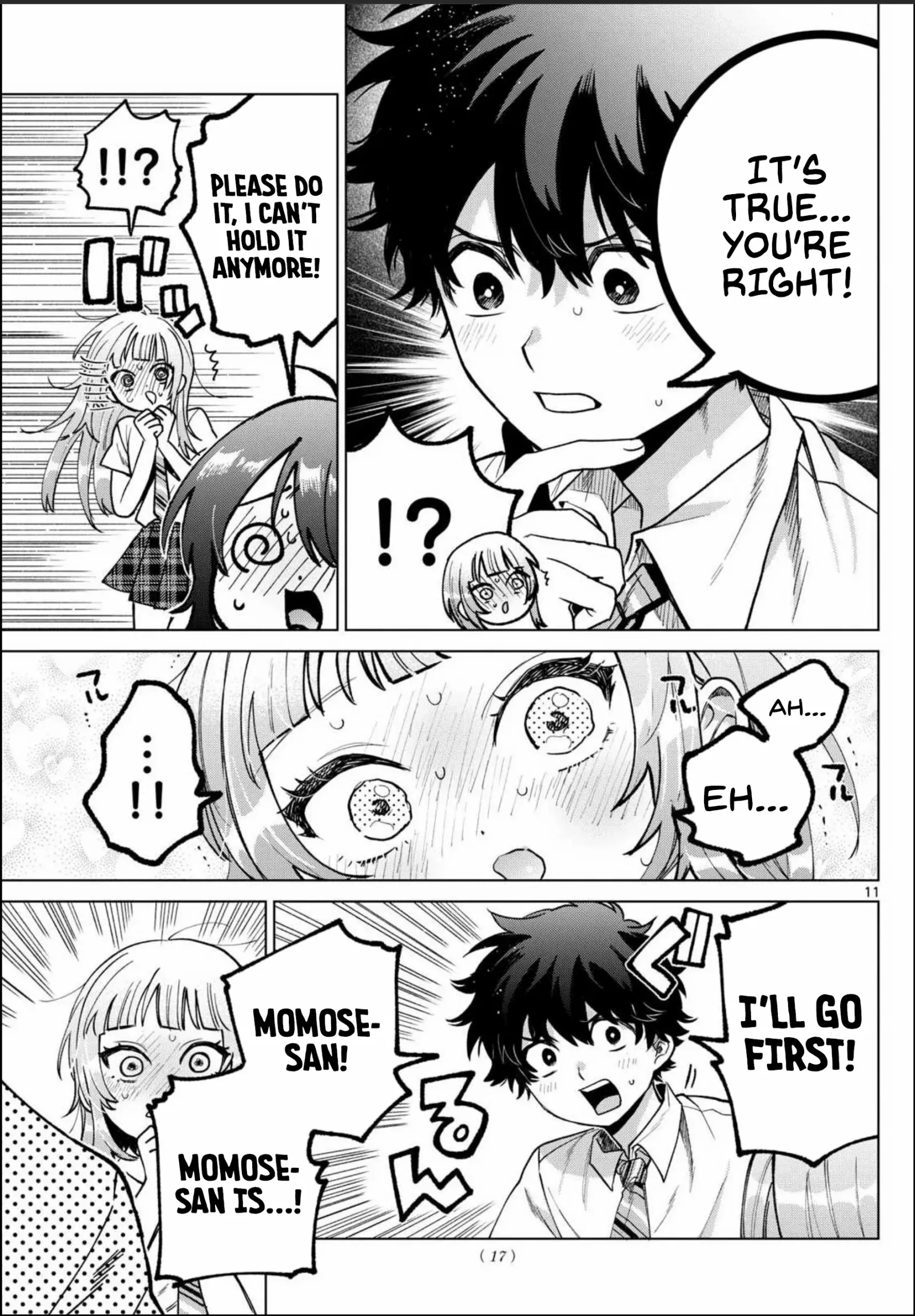 Momose Akira no Hatsukoi Hatan-chuu. Chapter 42 page 12