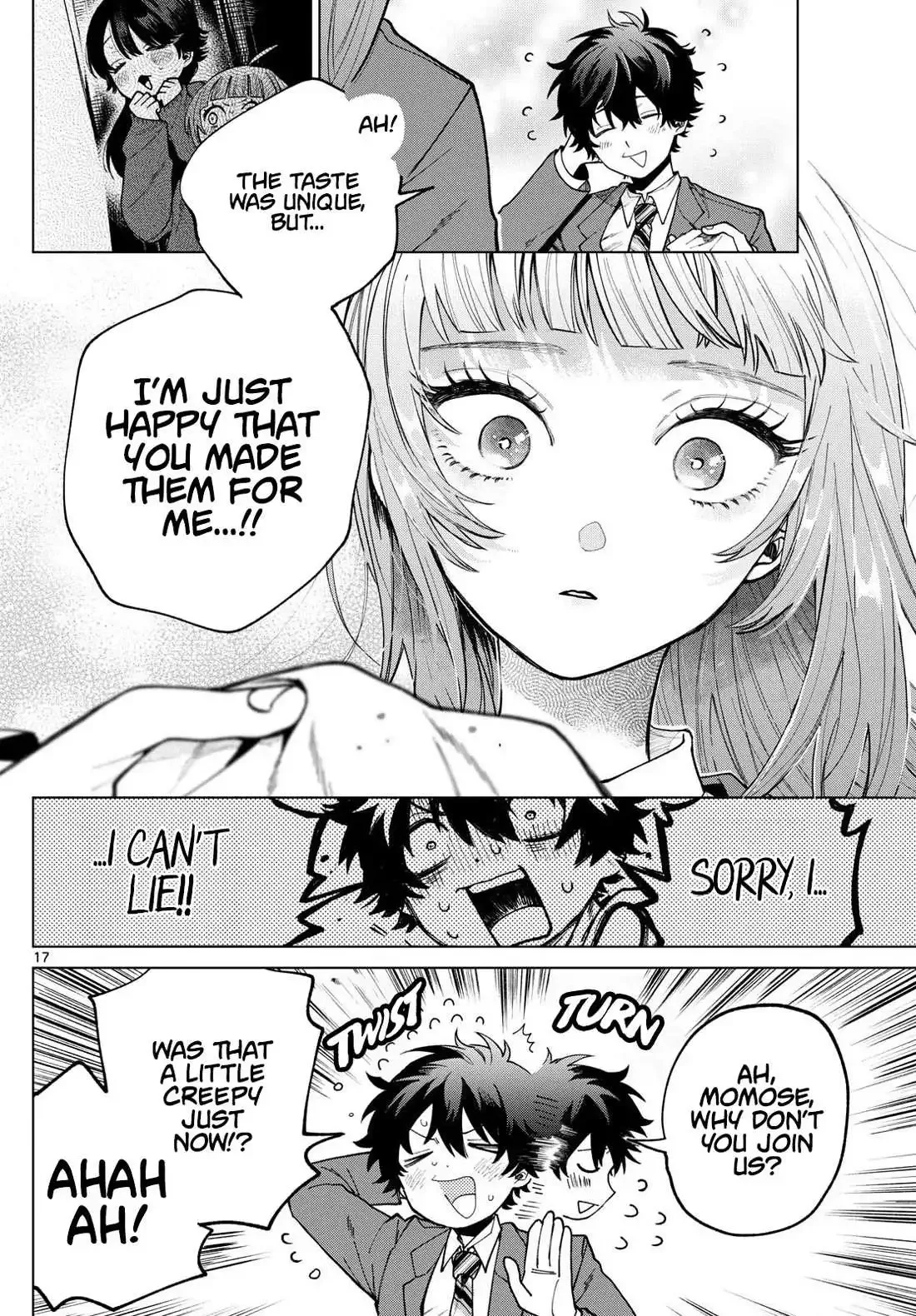 Momose Akira no Hatsukoi Hatan-chuu. Chapter 5 page 17
