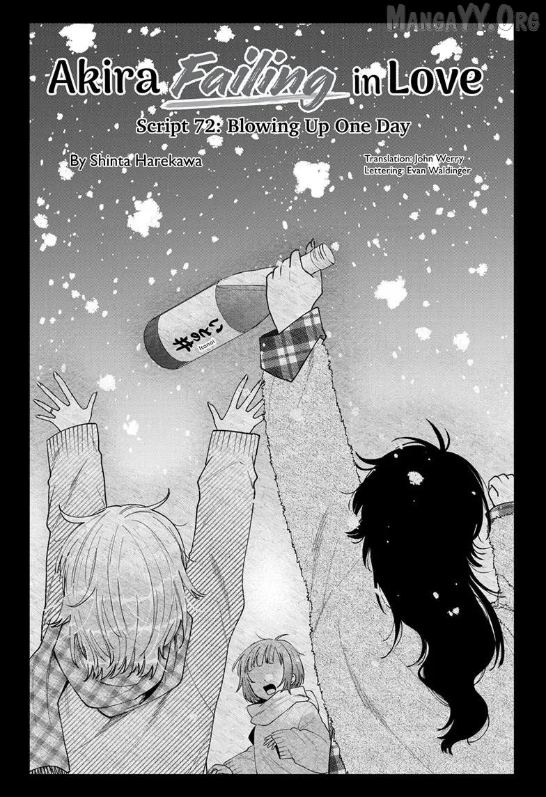 Momose Akira no Hatsukoi Hatan-chuu. Chapter 72 page 2