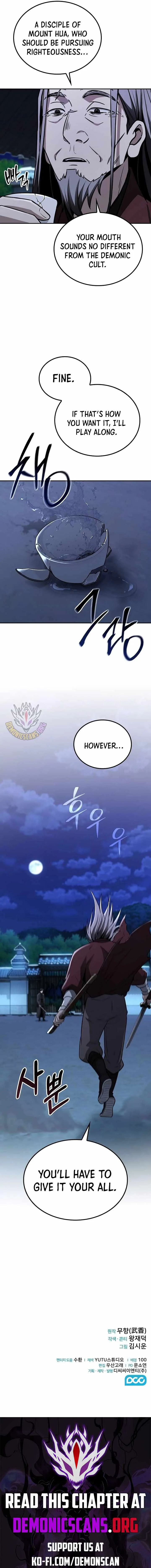 Mount Hua Sect's Genius Phantom Swordsman Chapter 11 page 13