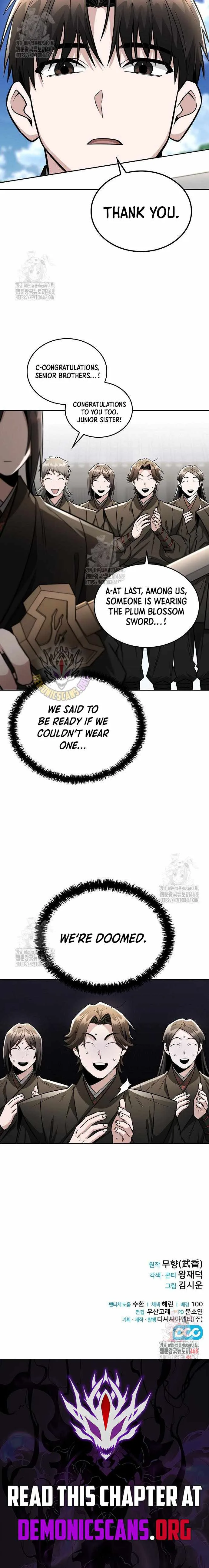 Mount Hua Sect's Genius Phantom Swordsman Chapter 45 page 11
