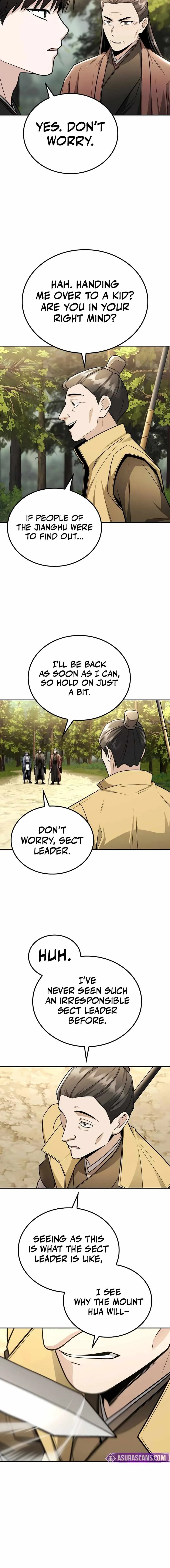 Mount Hua Sect's Genius Phantom Swordsman Chapter 54 page 11