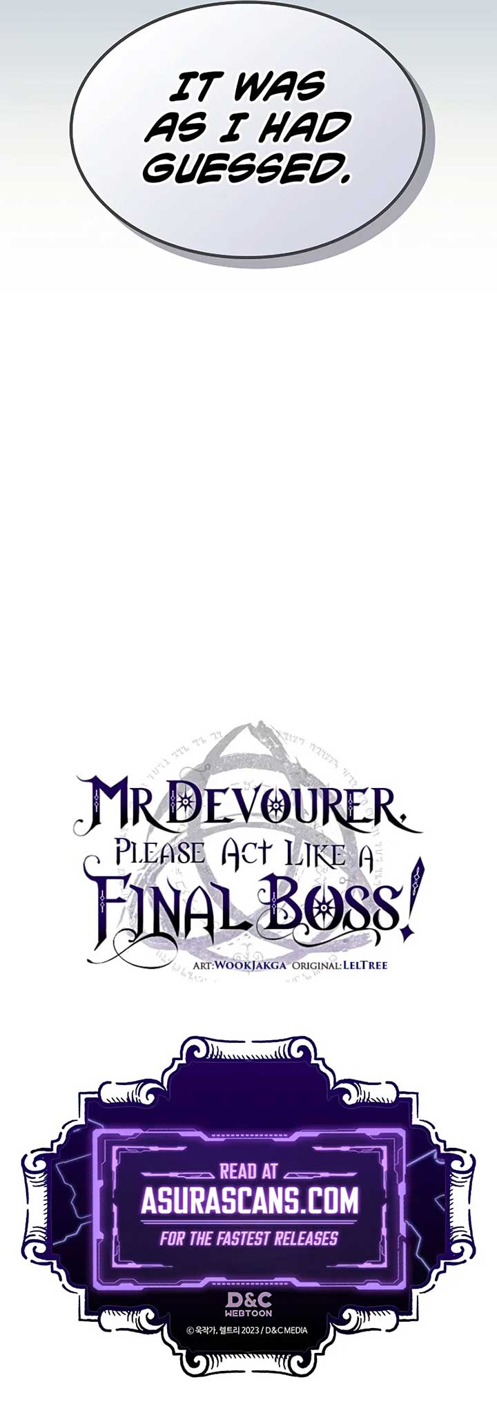 Mr Devourer, Please Act Like a Final Boss Chapter 28 page 13